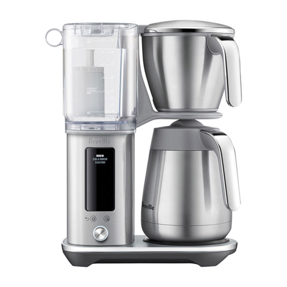 Breville BDC465BSS Luxe Precision Brewer with Thermal Carafe - 12-Cup Programmable Coffee Maker for Home & Office, Perfect for Fresh Brews Every Morning