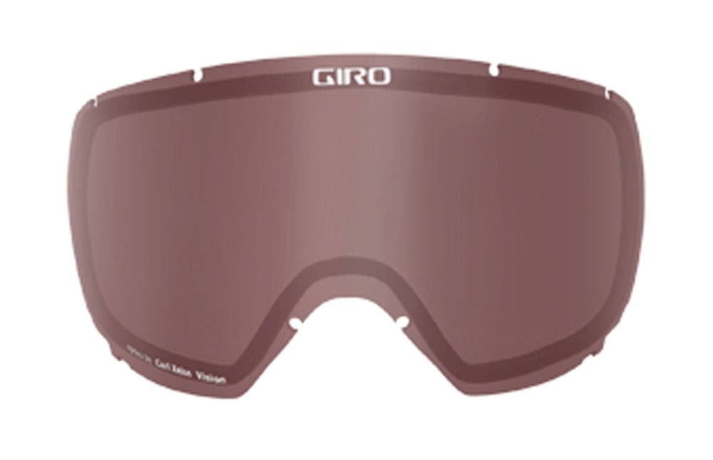 Giro Index Snow Goggle Replacement Lens - Polarized Rose Lens for Skiing & Snowboarding - Anti-Fog UV Protection for Winter Sports