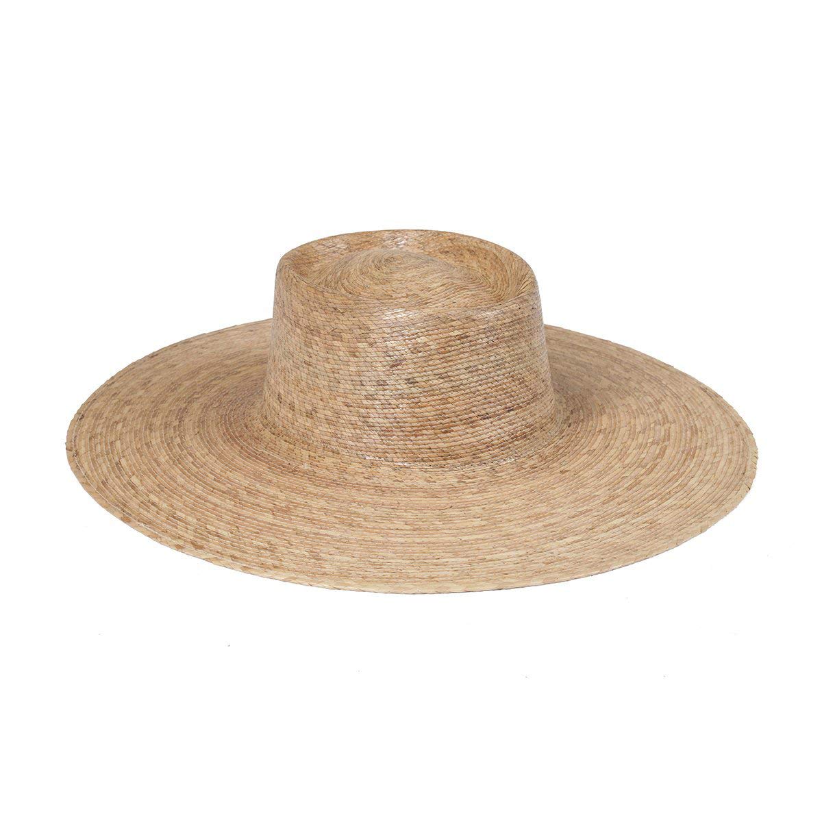 Lack of Color Women's Palma Wide Brim Straw Boater Hat for Summer - Beach Vacation, Garden Party & Outdoor Sun Protection