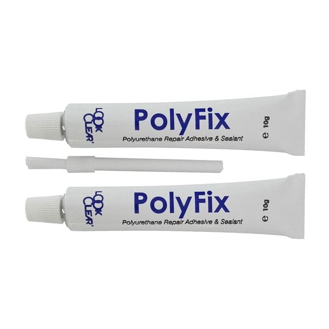 Clear Polyfix Repair Adhesive & Sealant - Strong Waterproof Glue for Home, Auto & DIY Projects - Fixes Leaks, Bonds Plastic, Metal & Wood