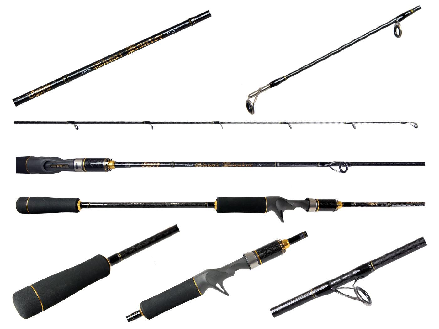 Jigging World Ghost Hunter Slow Pitch Casting Rods - Premium Saltwater Fishing Rod for Jigging & Bottom Fishing | Perfect for Offshore Angling & Deep Sea Fishing Adventures
