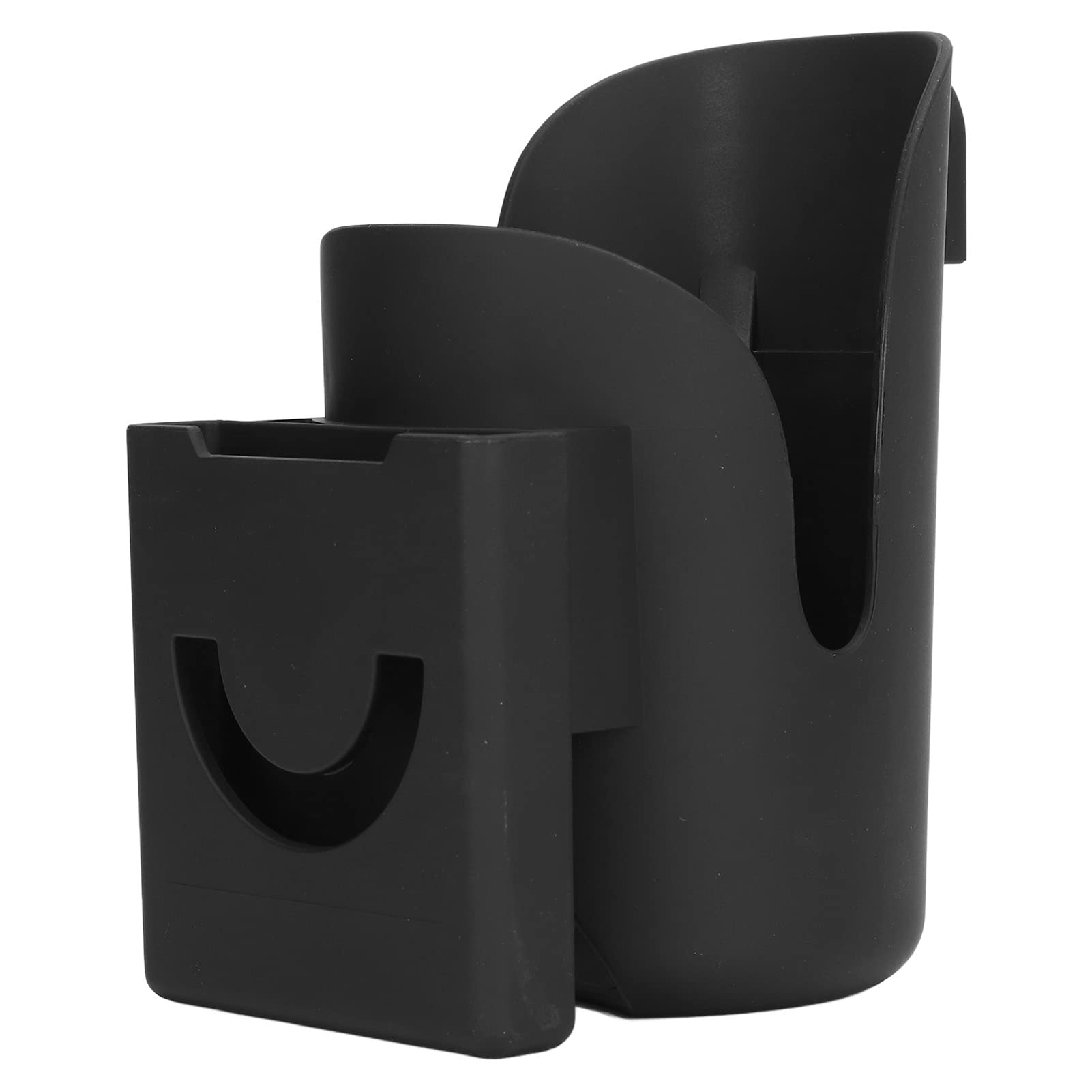 Universal Baby Stroller Cup Holder with Phone Slot - Durable Plastic Bottle Holder for Carriages, Trolleys & Shopping Carts | Perfect for On-the-Go Parents & Outdoor Activities