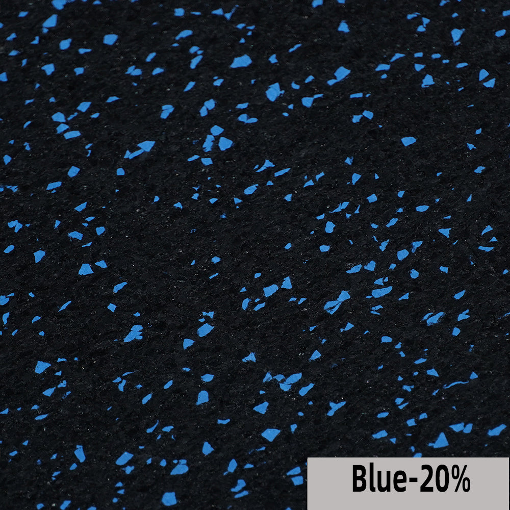 Interlocking Rubber Floor Tiles - USA Made - Durable & Shock-Absorbing for Home Gym, Playroom, and Garage Flooring