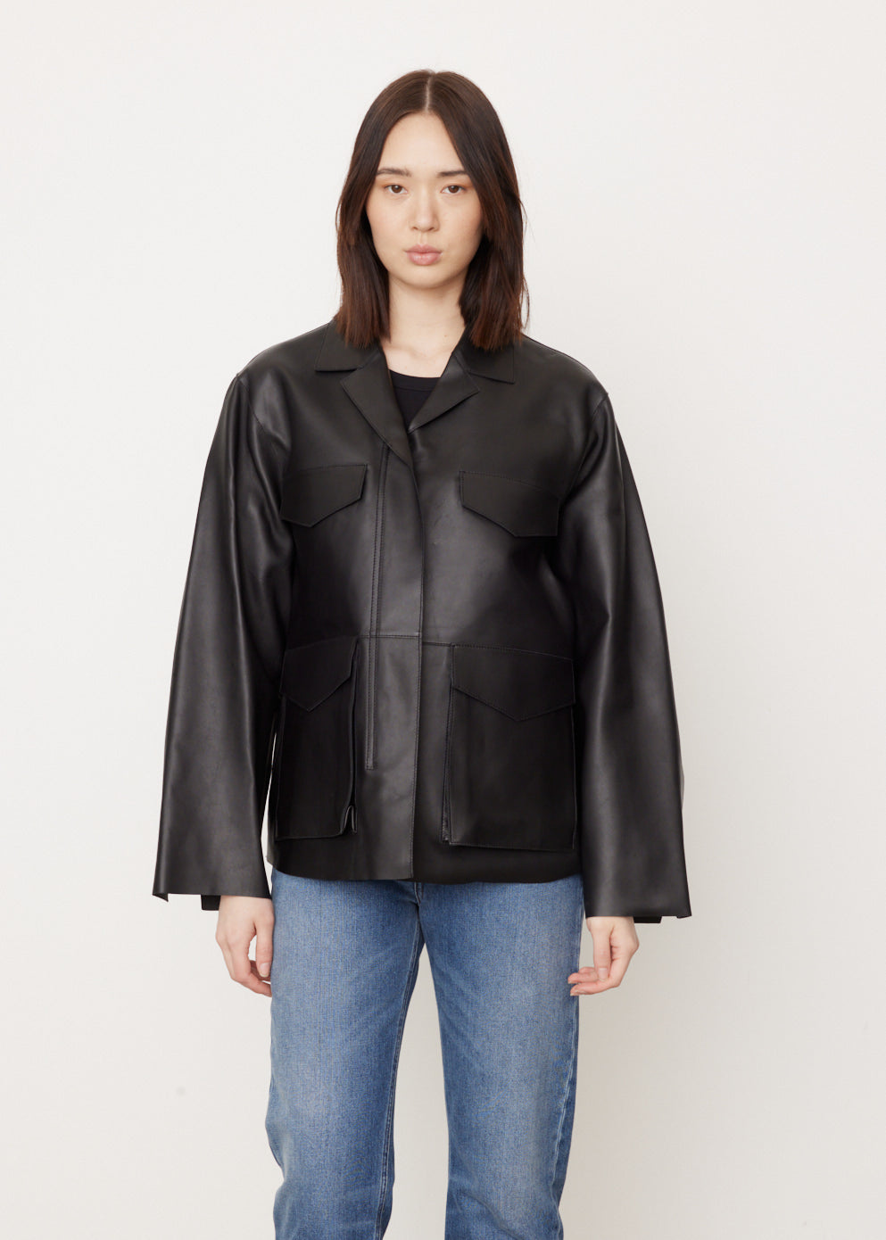 Men's Genuine Leather Bomber Jacket - Military Style Aviator Coat for Casual & Outdoor Wear | Perfect for Motorcycle Riding, Travel & Winter Fashion