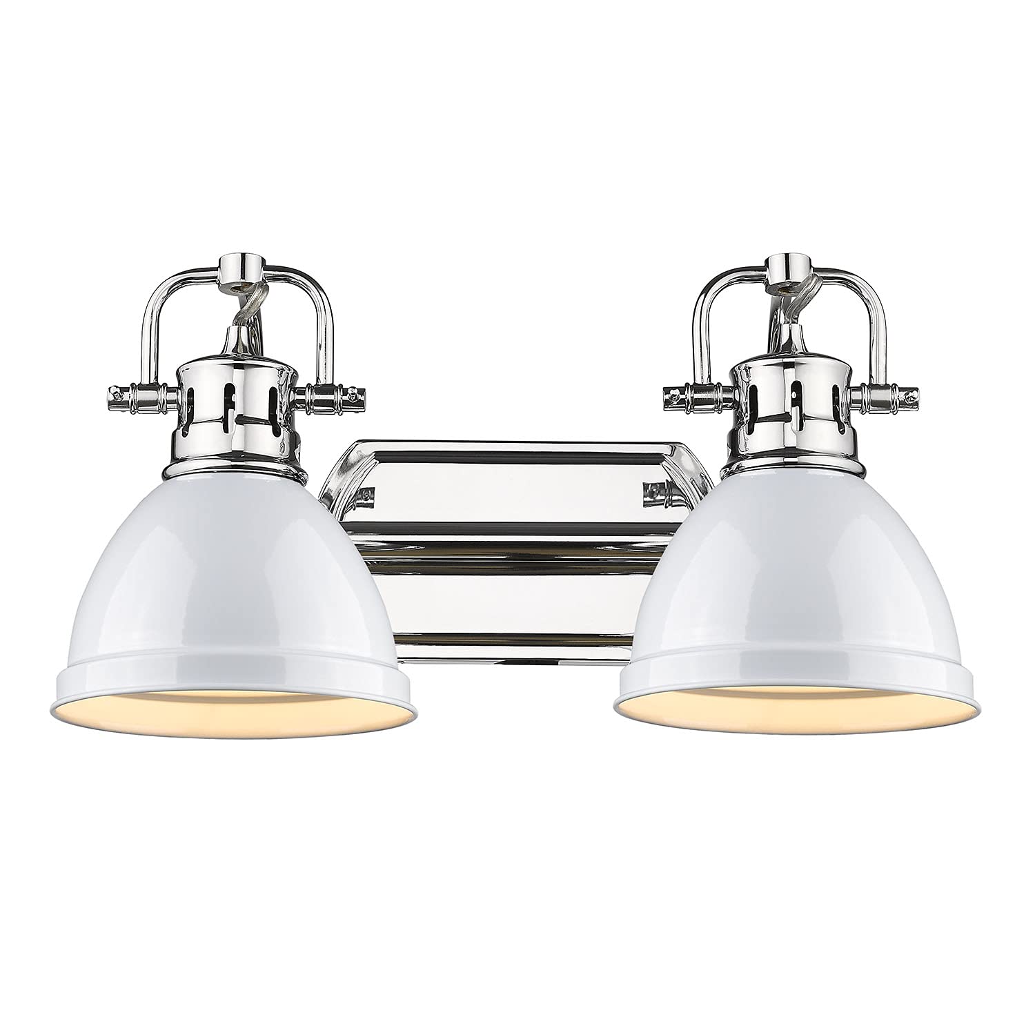 Golden Bathroom Vanity Light - Chrome Fixture for Mirror - Home Decor