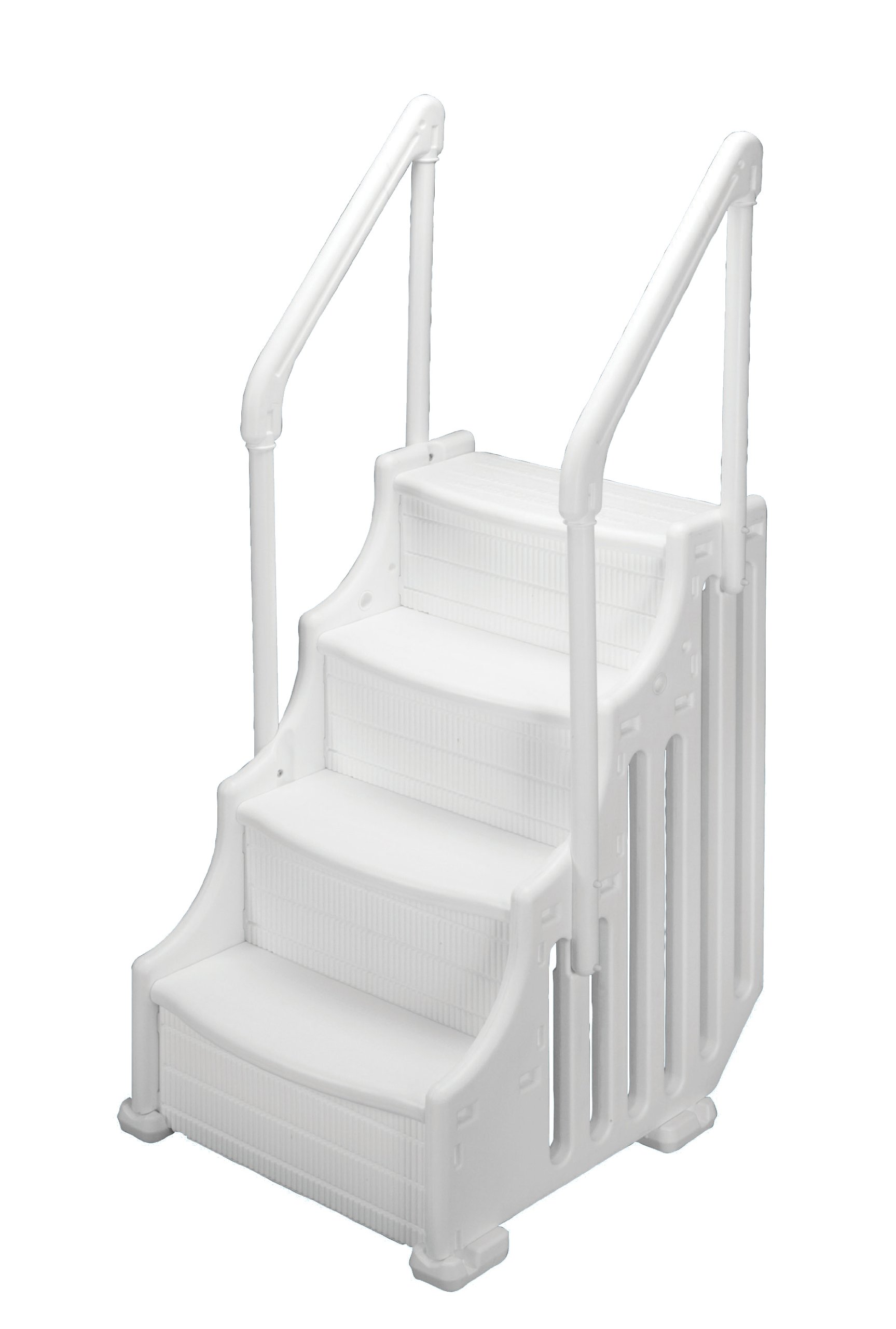 Simple Step 30-Inch Pool Ladder for Above Ground Swimming Pools - Durable & Safe Entry/Exit Solution for Inground & Above Ground Pools - Perfect for Backyard, Vacation Homes & Family Swim Time