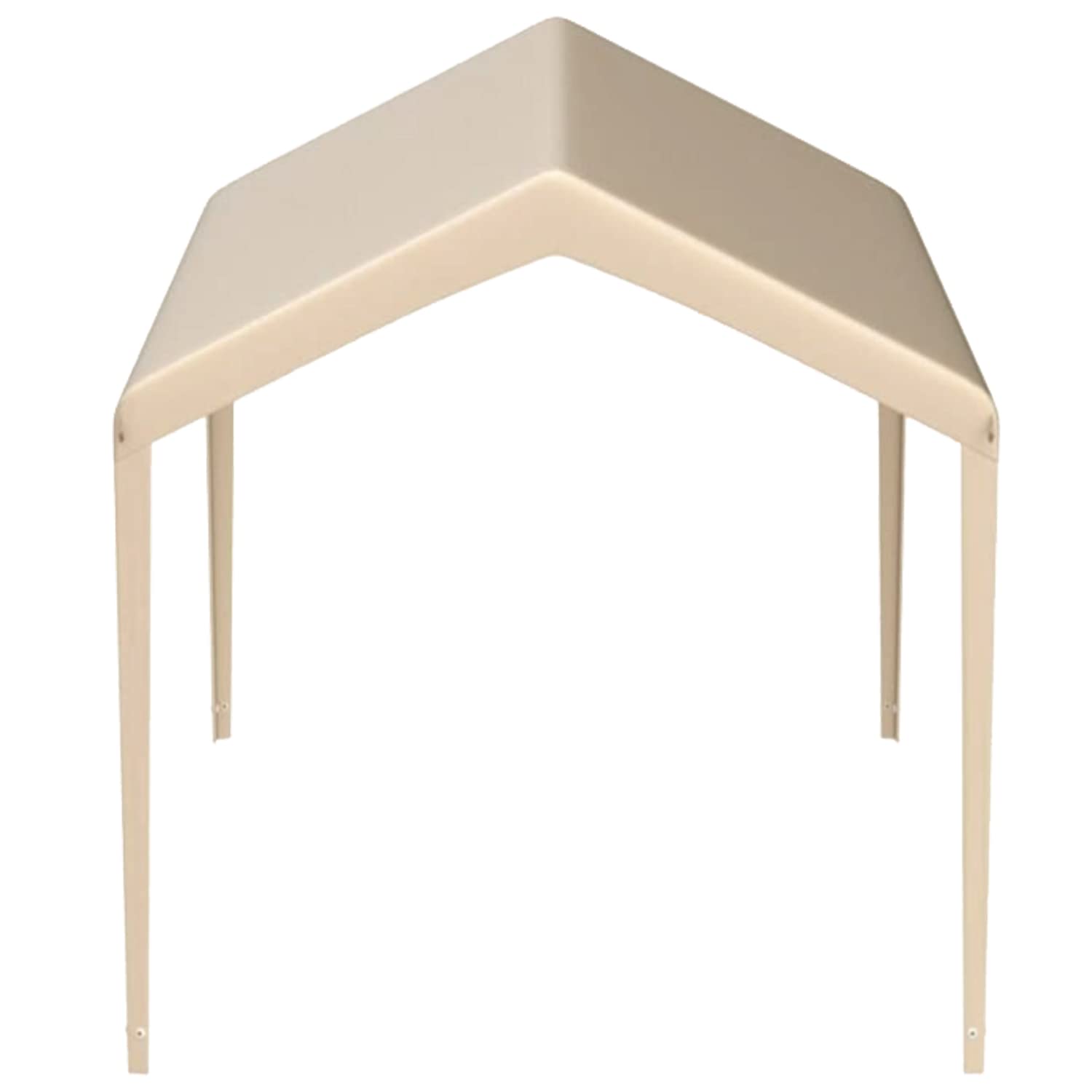10x20 ft Beige Carport Replacement Canopy - UV Protection & Waterproof Cover for Boats, Parties, Weddings, Gardens & Outdoor Camping - Top Only (Frame Not Included) - Perfect for Outdoor Events, Vehicle Shelter & Backyard Protection