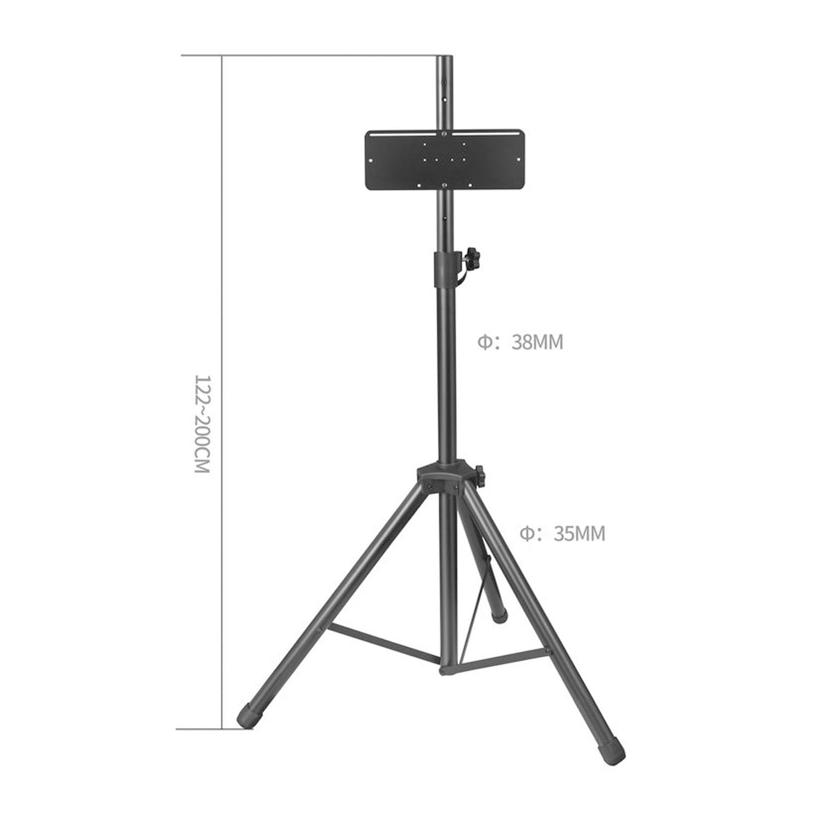 Portable Adjustable Height Dartboard Stand with Tripod Base - Perfect for Indoor & Outdoor Dart Games, Parties, and Pub Entertainment