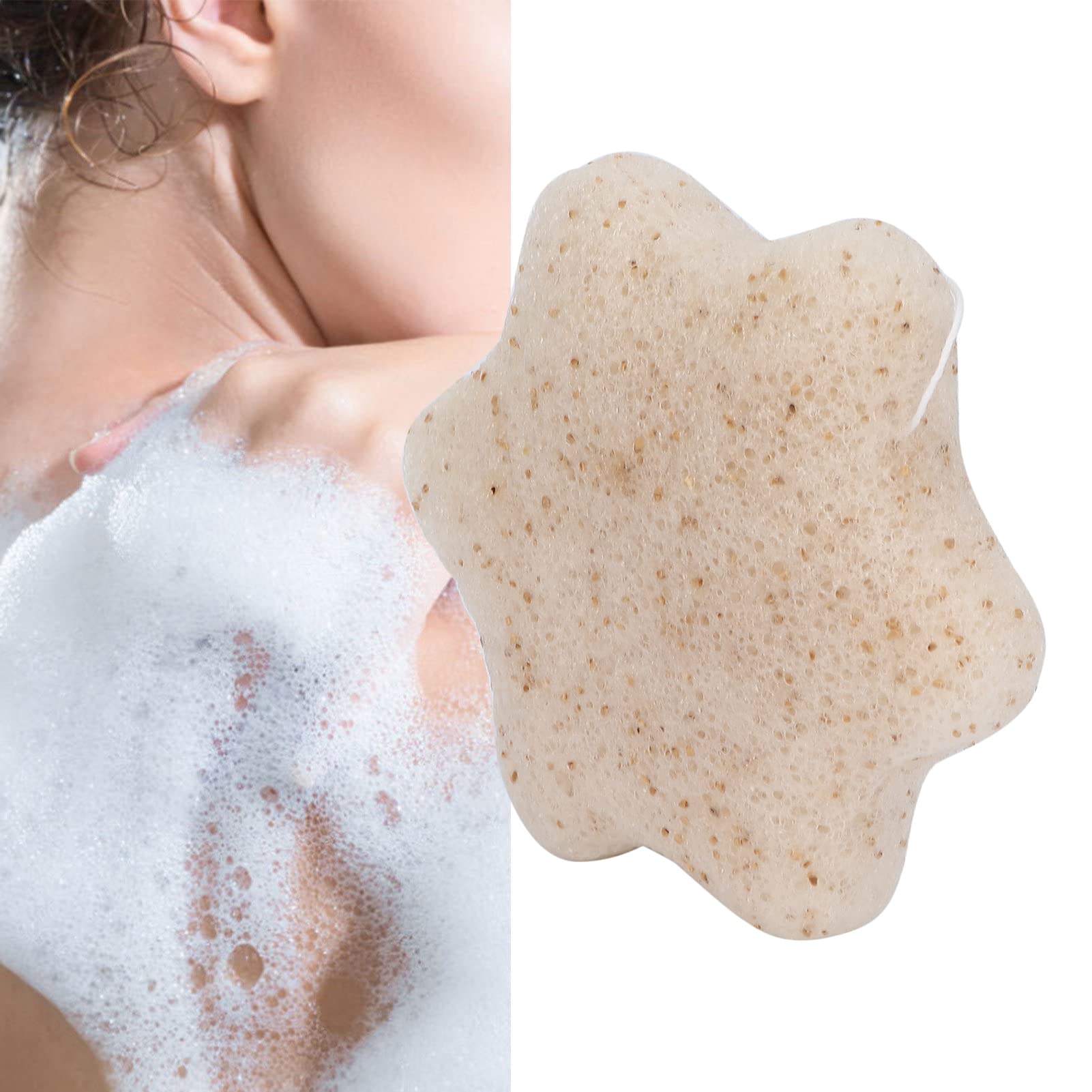 EVTS Natural Cellulose Facial Sponges - Exfoliating & Deep Cleansing Cosmetic Pads for Gentle Skin Care | Perfect for Daily Face Wash & Makeup Removal