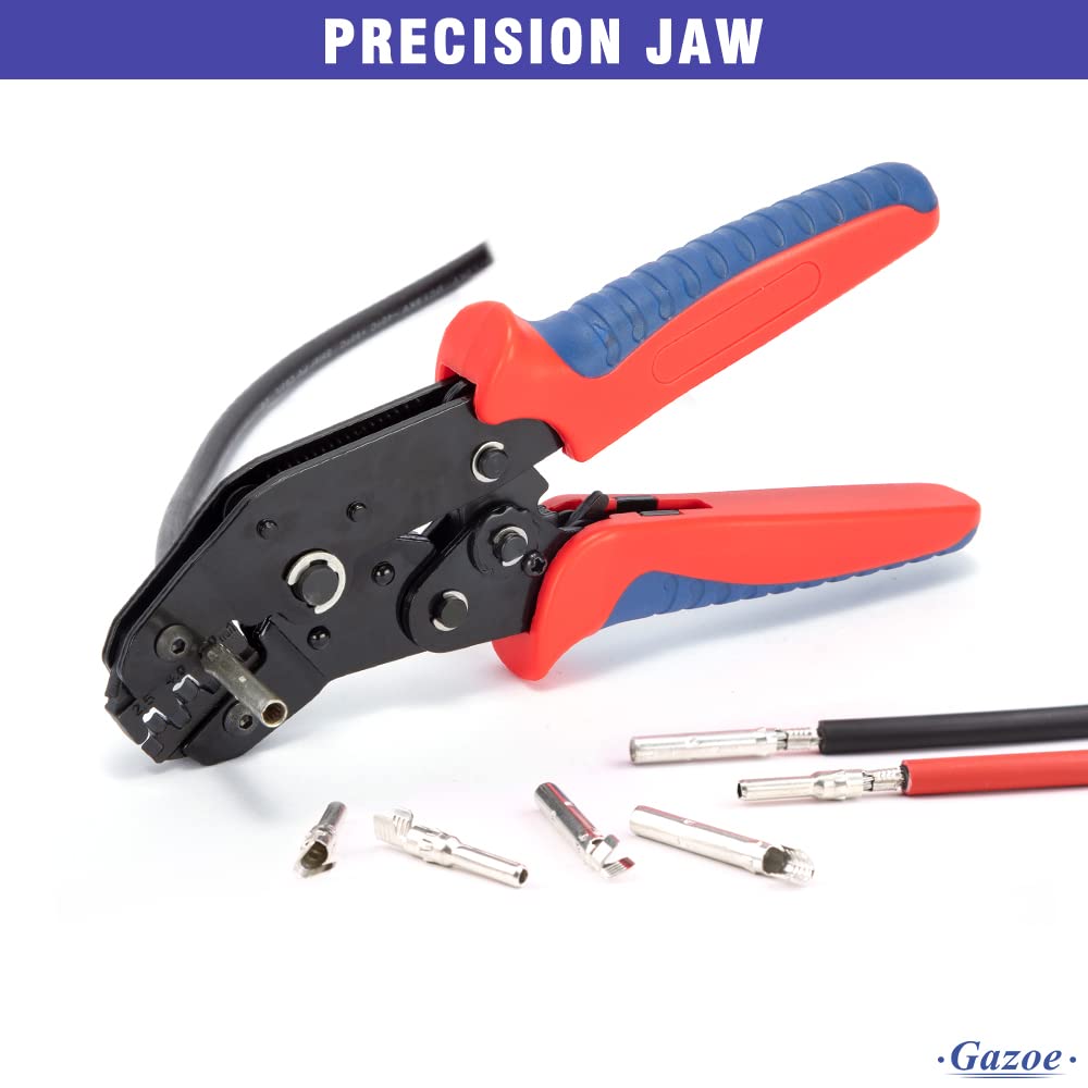 Professional Solar PV Cable Crimping Tool for Solar Connectors - AWG14-10 (2.5/4/6mm²) - 7-in-1 Mini Pliers - Perfect for Solar Panel Installation & Electrical Wiring Projects
