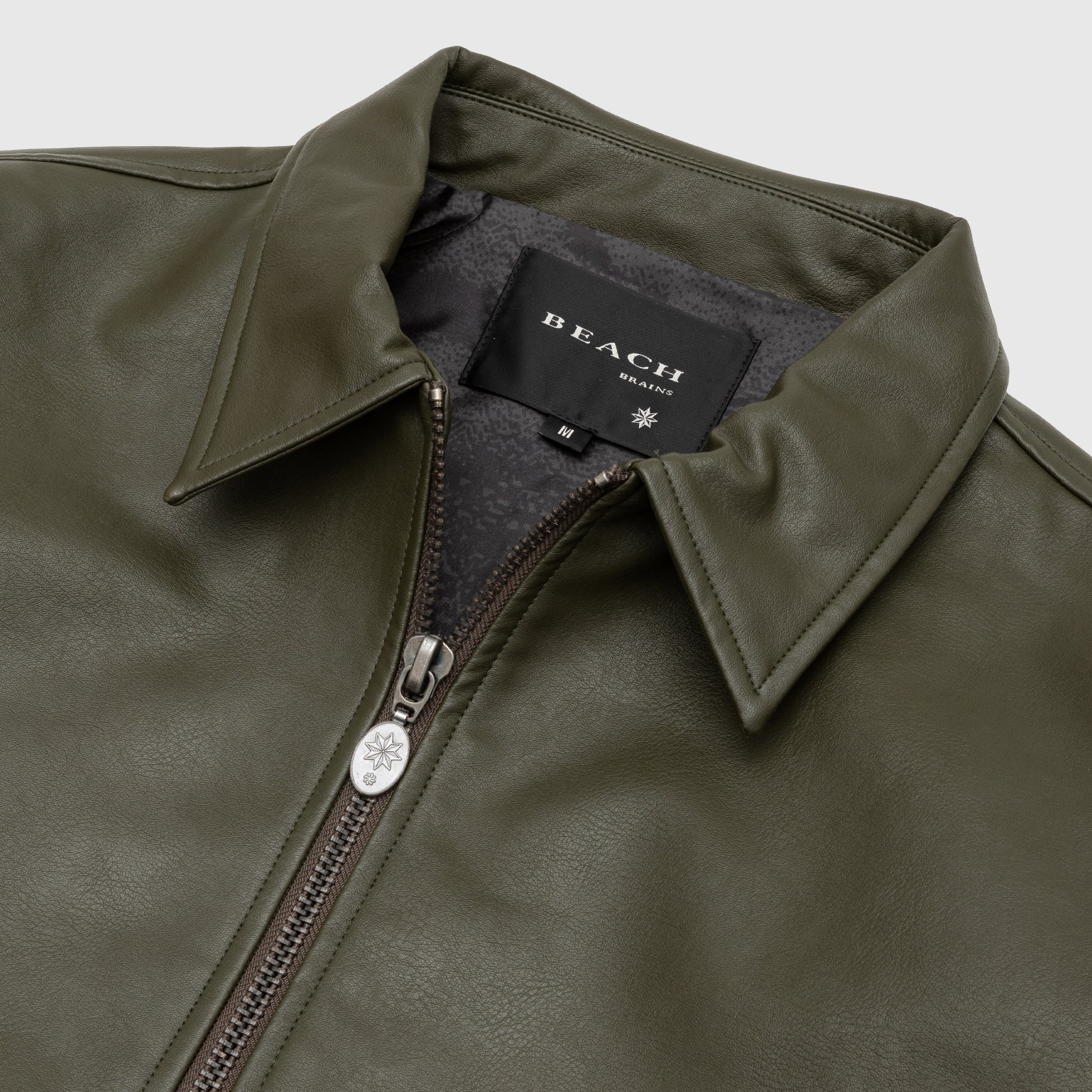Stylish Faux Leather Jacket for Women - Trendy Vegan Leather Biker Jacket with Zipper - Perfect for Casual Outfits, Night Out & Fall Fashion