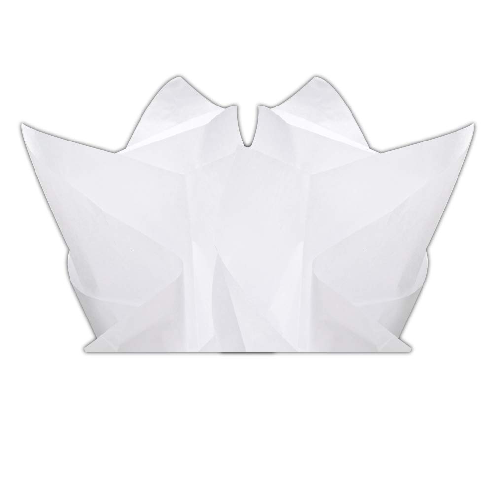Premium Acid-Free White Gift Wrap Tissue Paper - 18