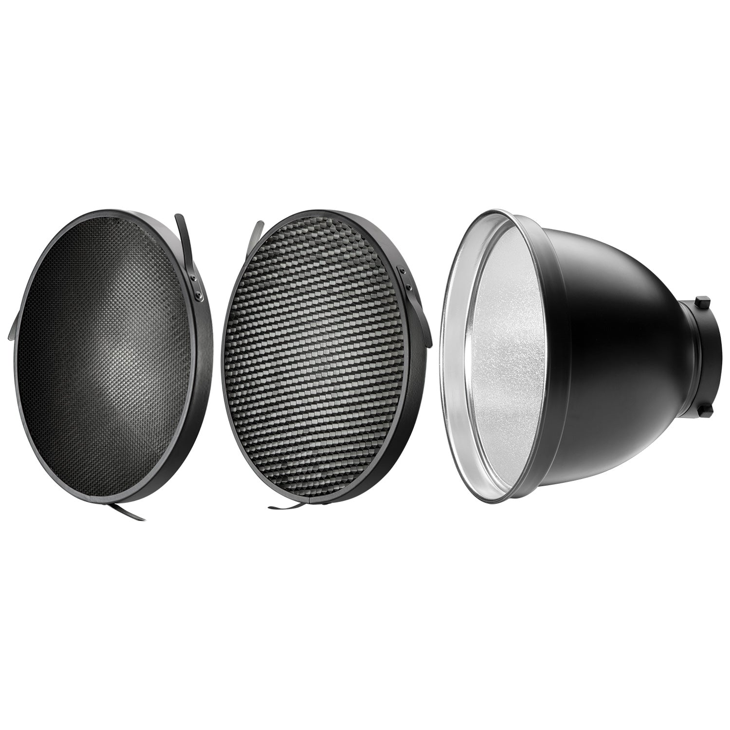 70 Degree Wide Reflector with Honeycomb Grids - Compatible with FJ800, FJ400 II, FJ400 & Bowens Mount - Perfect for Studio Photography, Portrait Lighting & Video Production