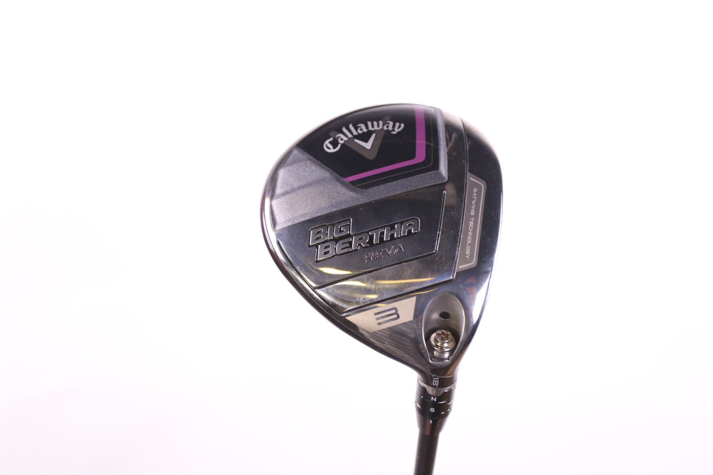 Used Callaway Big Bertha REVA 23 3 Wood Golf Club - Right Handed 18° Light Flex - Perfect for Women & Senior Golfers on the Fairway