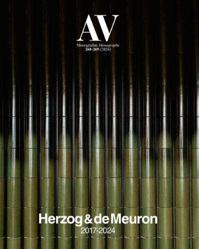 AV Monographs 268-269: Herzog & de Meuron Architecture Books 2017-2024 | Modern Design Inspiration for Architects & Students