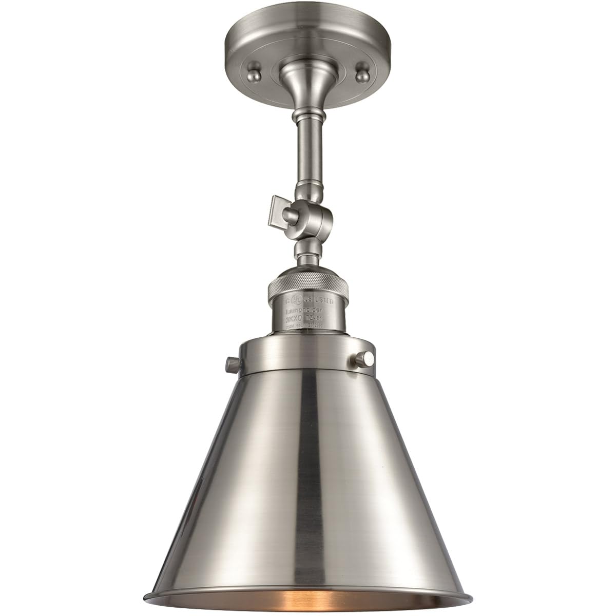 Innovations INNO203-SN-M13-SN-LED Modern LED Wall Sconce Light Fixture - Pewter, Nickel & Silver Finish - Perfect for Bedroom, Hallway & Living Room Lighting Decor