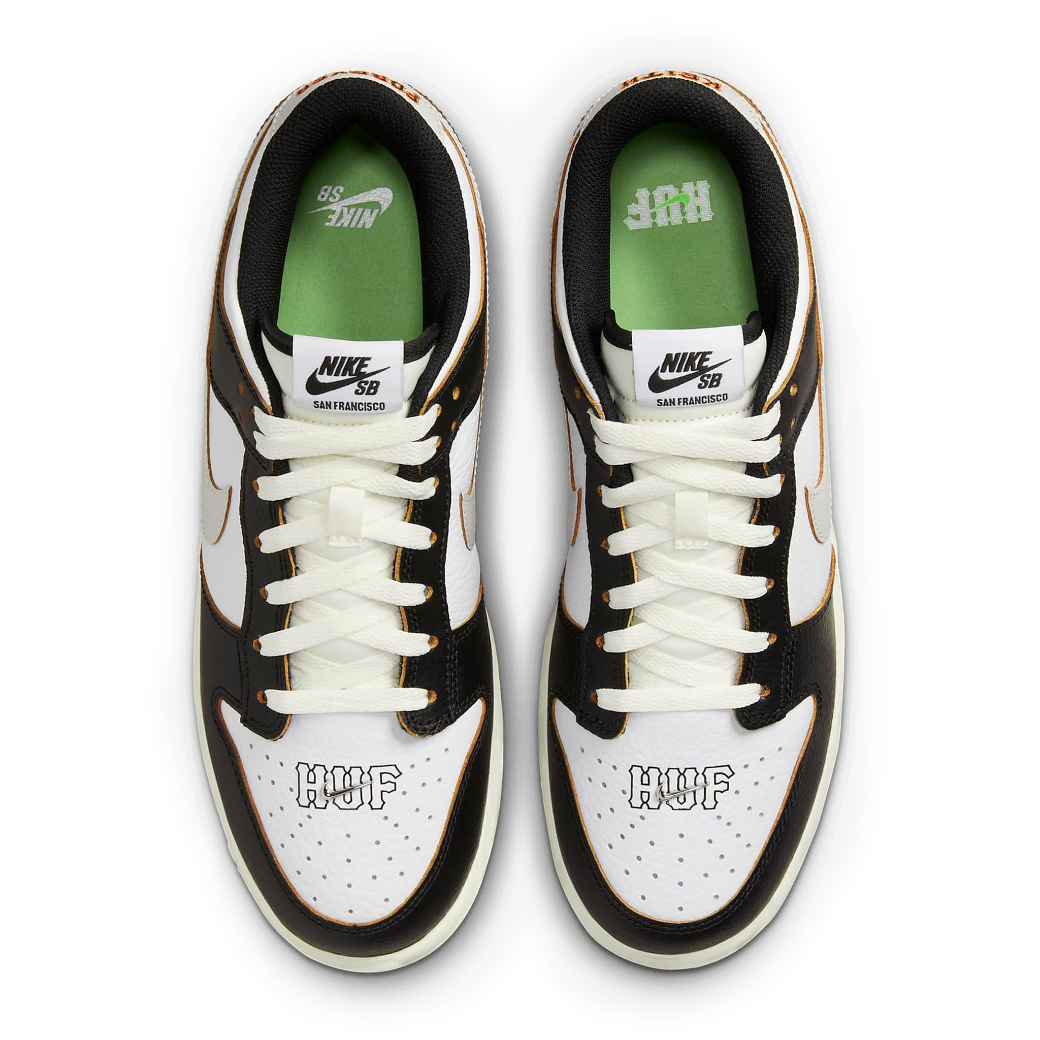 Nike x HUF SB Dunk Low San Francisco Skate Shoes - Limited Edition Sneakers for Men & Women - Perfect for Streetwear, Skateboarding & Casual Fashion