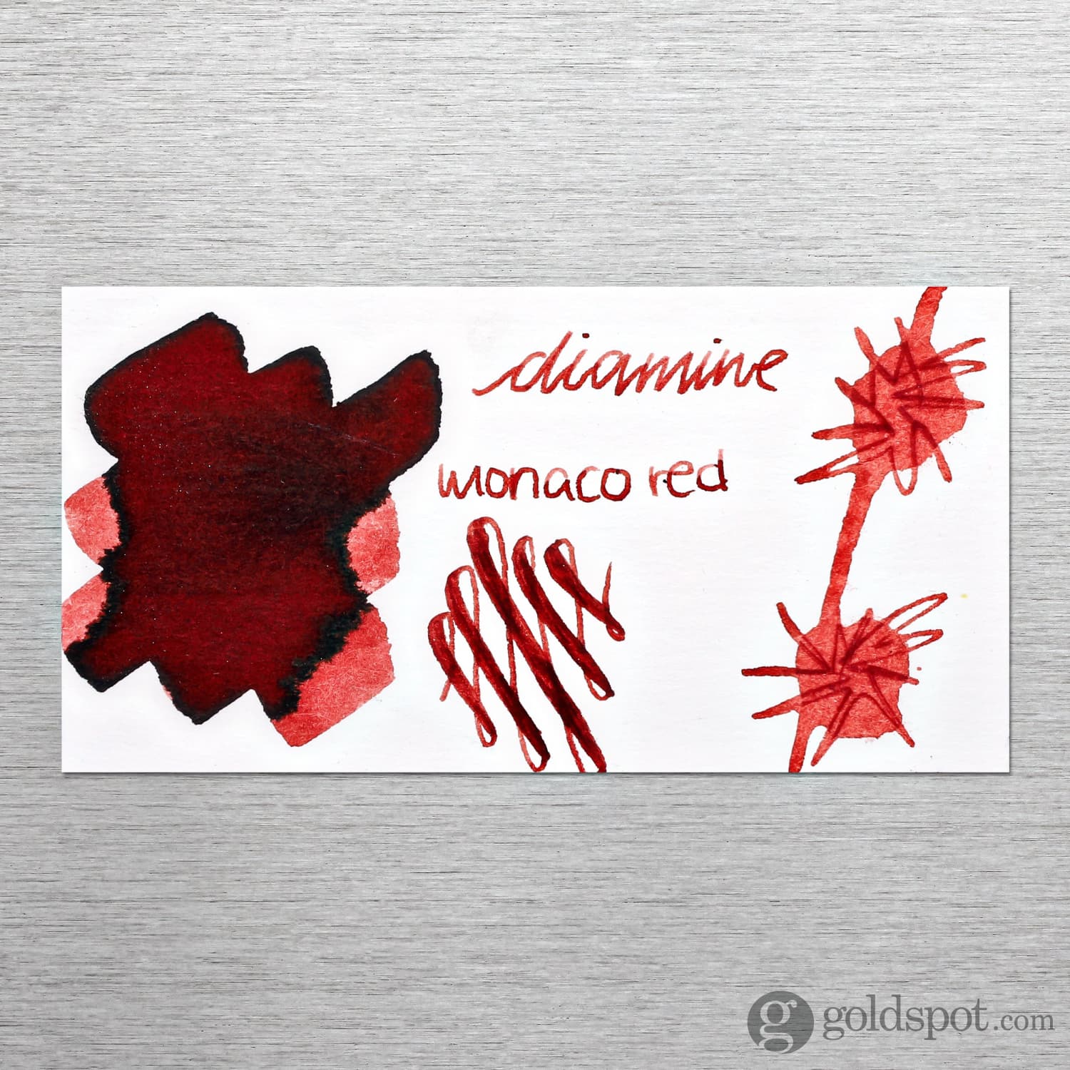 Premium Diamine Monaco Red Fountain Pen Ink Bottle & Cartridges - Vibrant Red Ink for Calligraphy, Journaling & Letter Writing