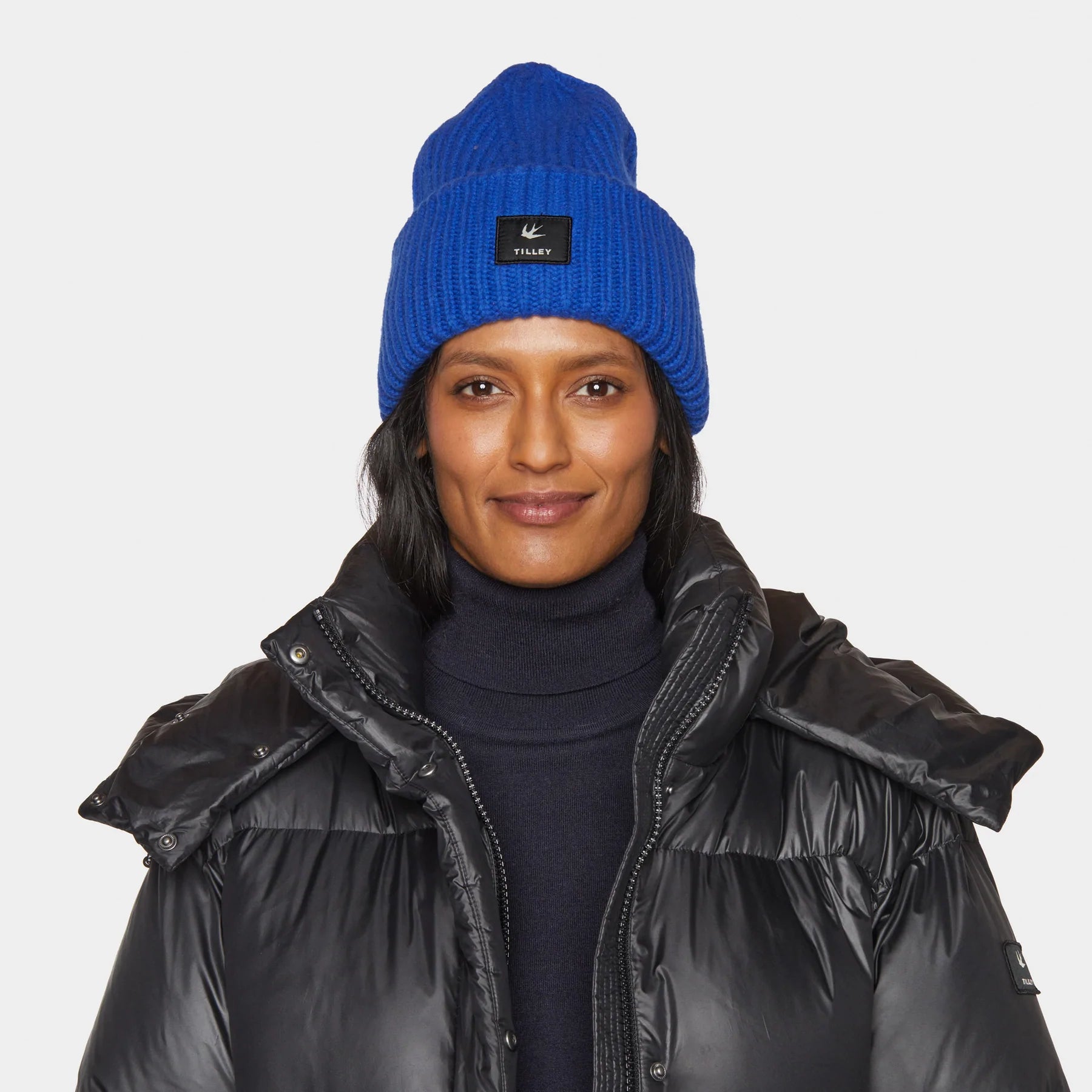 Tilley Alpine Beanie - Warm Winter Knit Hat for Men & Women - Soft Fleece Lined Cold Weather Cap for Skiing, Hiking & Outdoor Activities