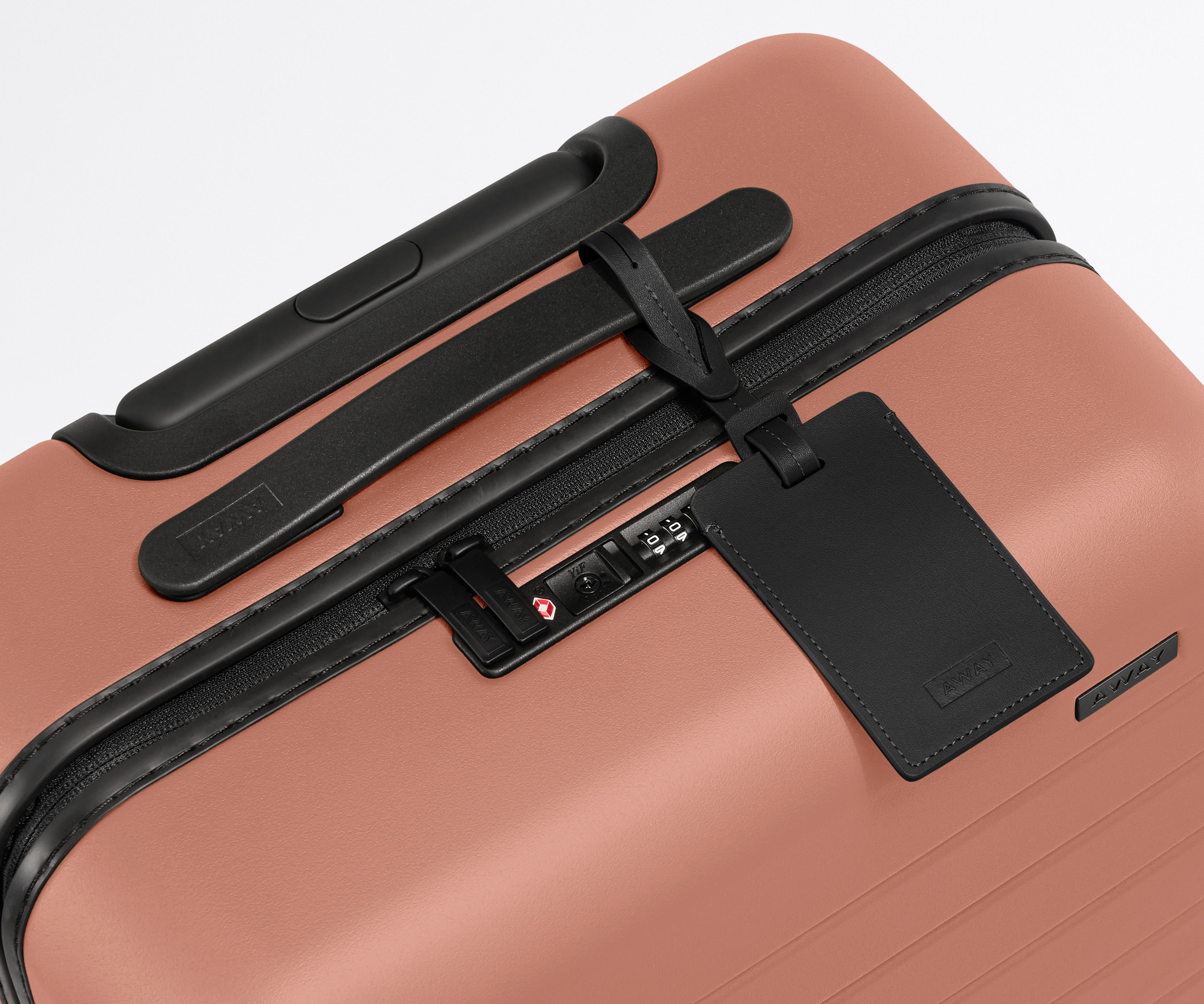Premium Clay Pink Carry-On Luggage - Lightweight & Durable Suitcase for Travel, Business Trips & Weekend Getaways