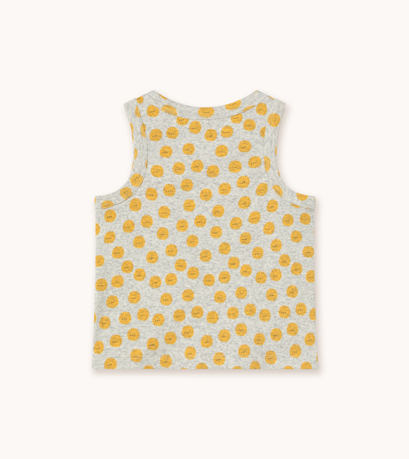 Tinycottons Sun All Over Vest - Lightweight & Stylish Kids' Summer Vest for Outdoor Play, Beach & Park Adventures