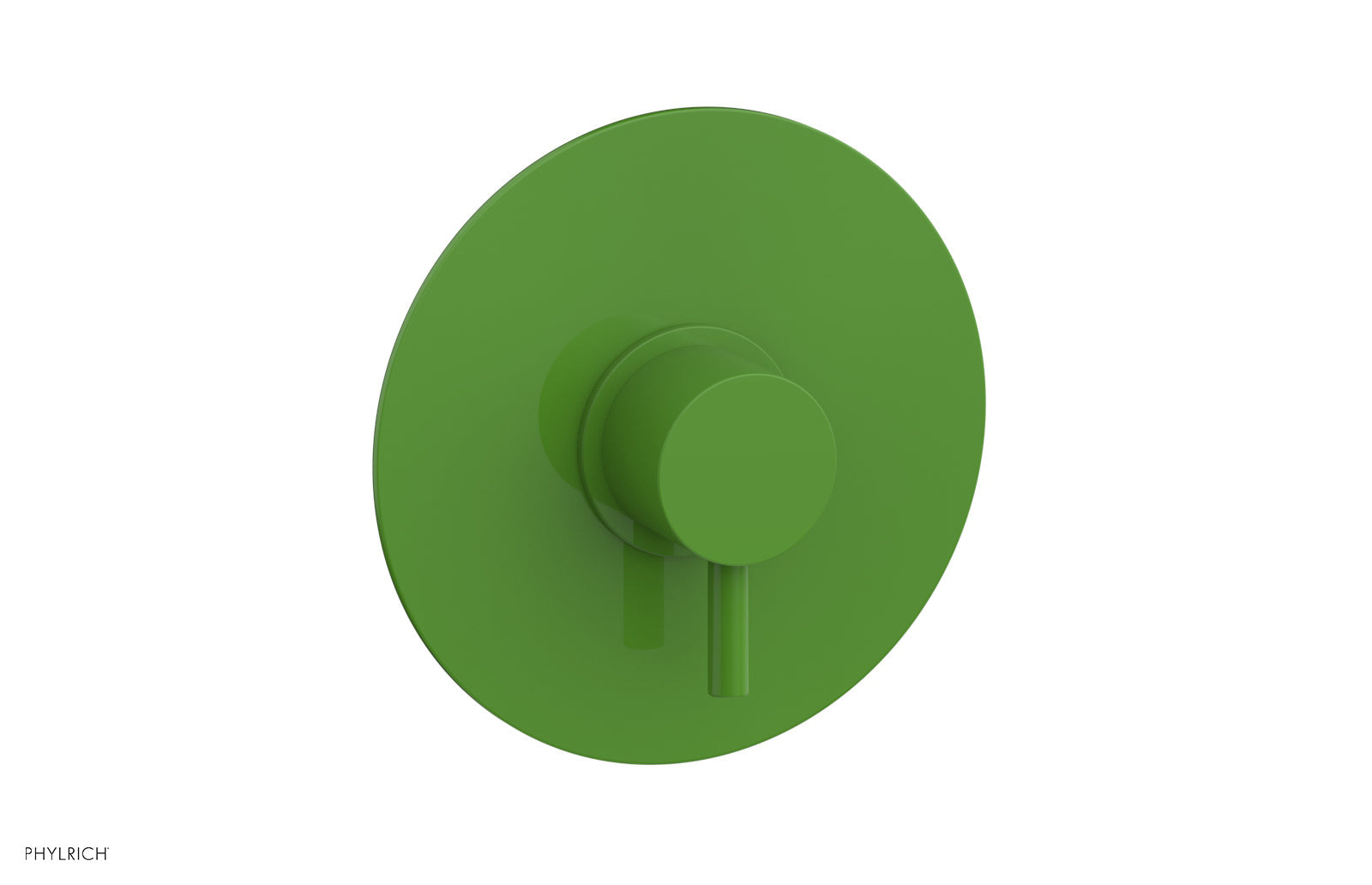 BASIC II Pressure Balance Round Shower Plate & Handle Trim with Lever Handle 4 183 - Perfect for Modern Bathroom Renovation and Spa-Like Shower Experience