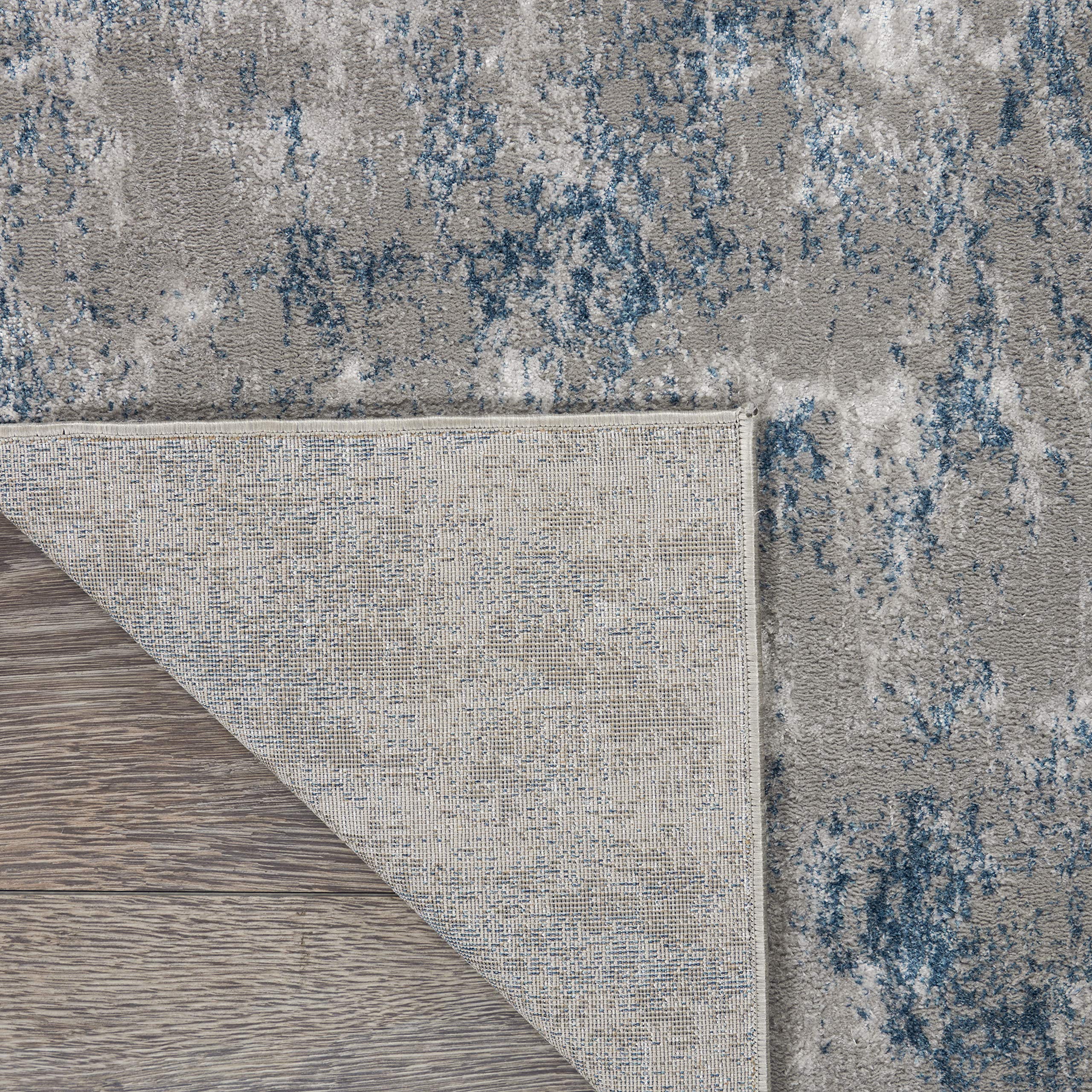 Kathy Ireland Ki40 Royal Terrace Floral Grey/Blue 5'3