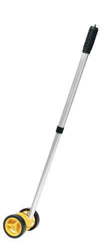 CST/Berger 31-208-M Dual 4-Inch Aluminum Measuring Wheel with Feet/Inches Measurement - Perfect for Construction, Land Surveying, and Outdoor Distance Measuring