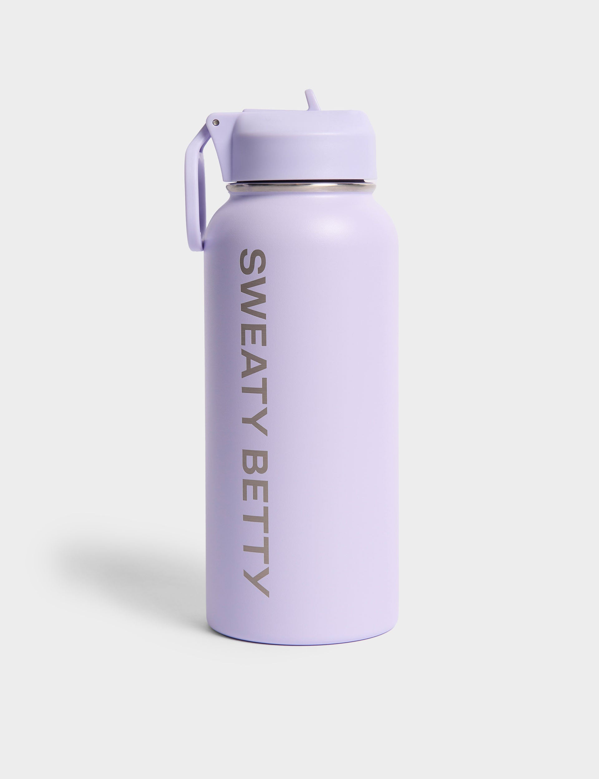 Keep It Chill Straw Water Bottle 950ml - Heather Purple | Insulated Stainless Steel Tumbler for Hot & Cold Drinks | Perfect for Gym, Hiking, Office & Outdoor Activities