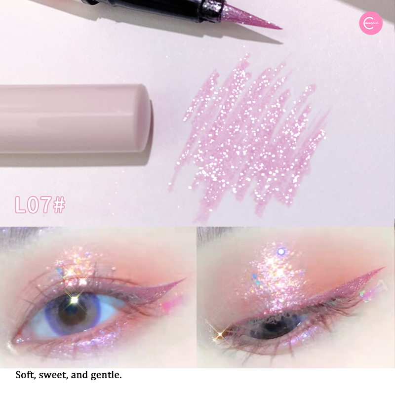 Xixi Fruit Party Pearlescent Eyeliner - Waterproof Long-Lasting Shimmer Eye Liner for Party, Halloween & Cosplay Makeup
