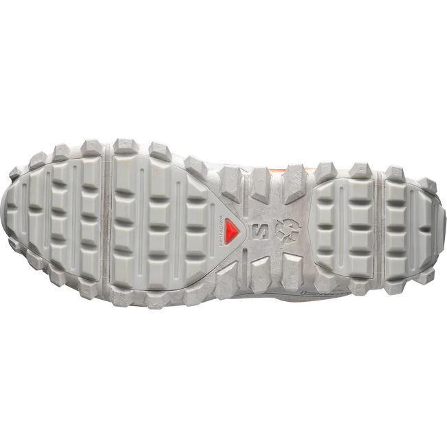 ARIES X SALOMON SNOWCLOG Waterproof Winter Boots - Lunar Rock, Shocking Orange, FTW Silver | Outdoor Snow Hiking & Cold Weather Fashion
