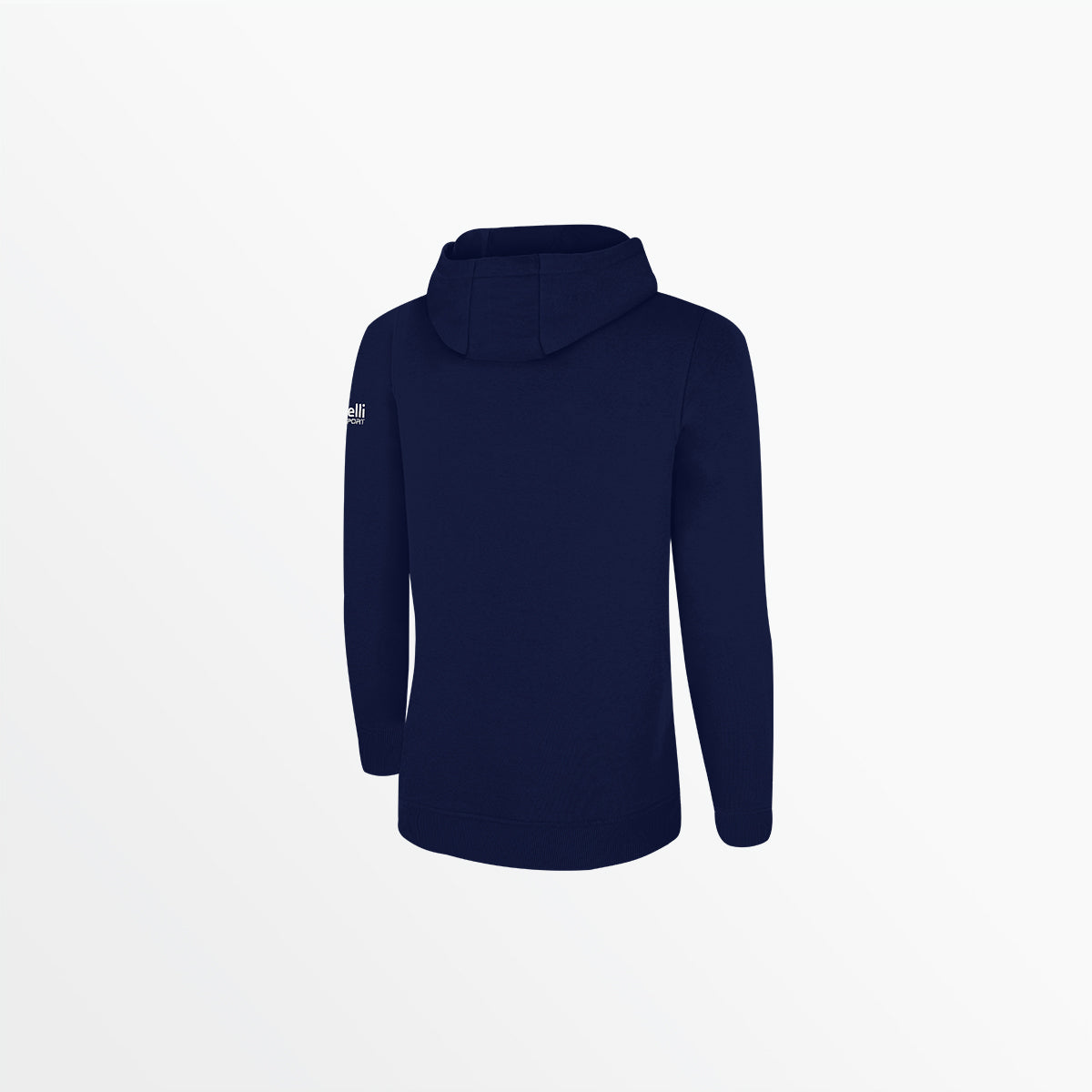 Women's Fleece Pullover Hoodie with Sleeve Logo - Cozy Casual Wear for Fall & Winter, Perfect for Outdoor Activities, Lounging & Travel