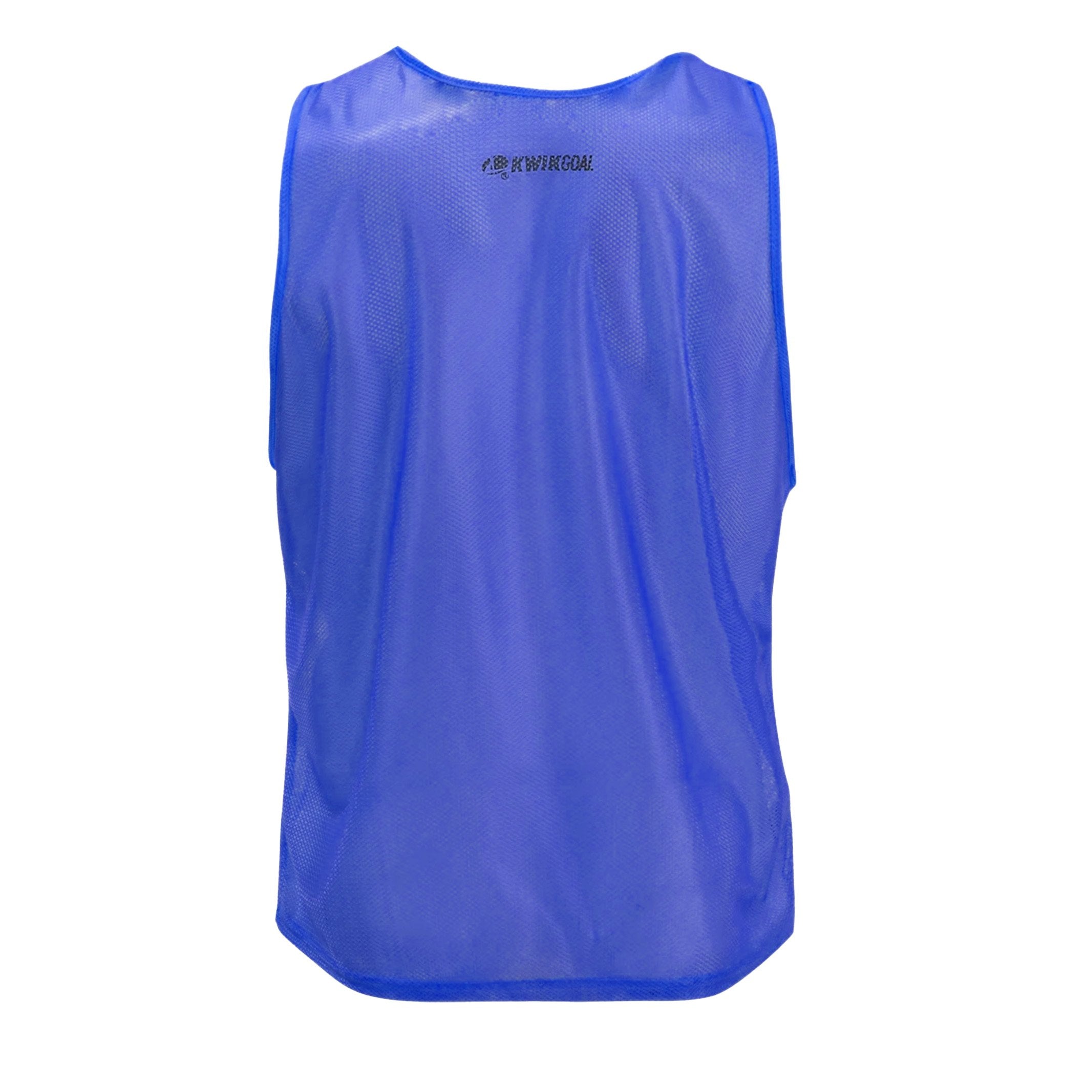 Kwik Goal Deluxe Scrimmage Vest for Adults - Lightweight Reversible Soccer Training Bibs with Side Pockets - Perfect for Soccer Practice, Team Drills, and Youth Sports Activities
