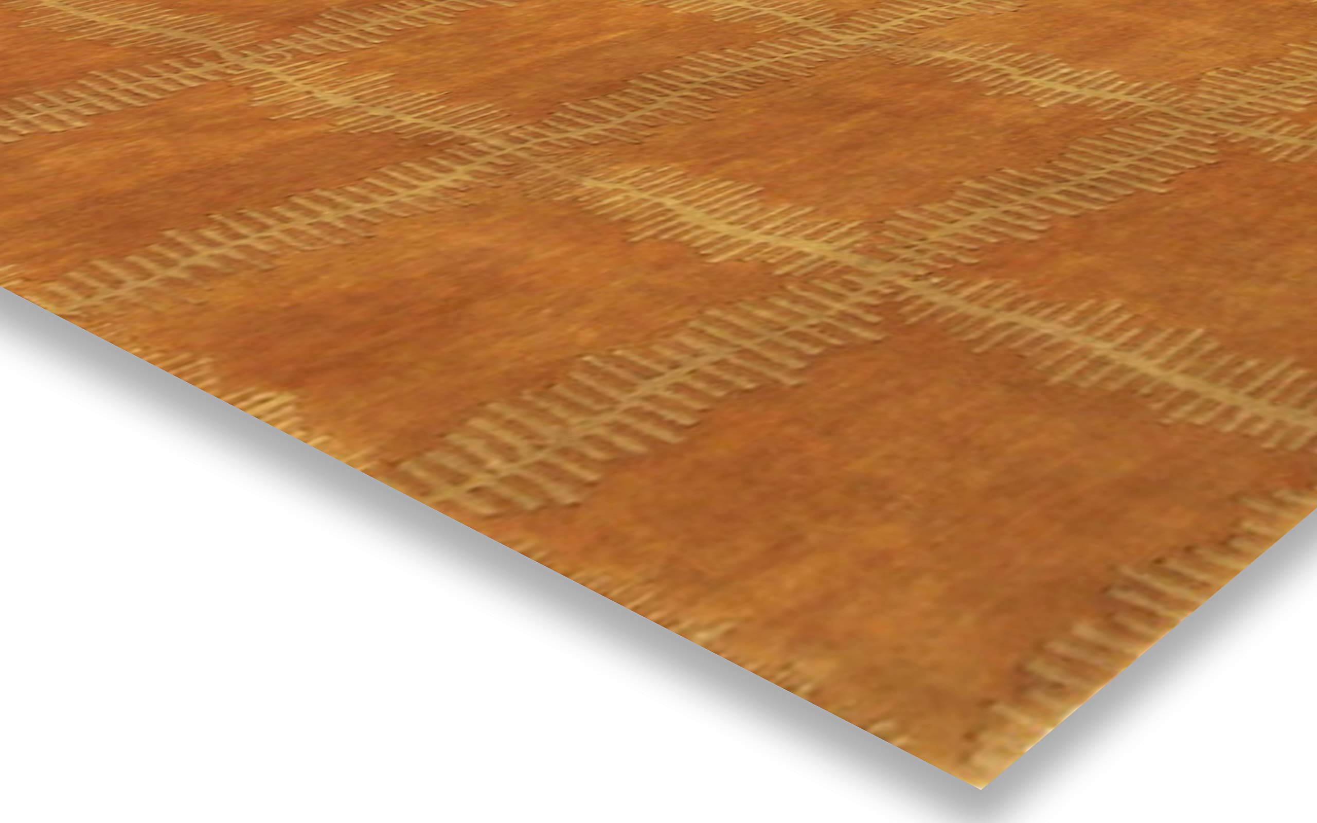 Hand Knotted Gold Area Rug 4'x6' - Premium Wool Persian Style Carpet for Living Room, Bedroom & Dining Room Decor