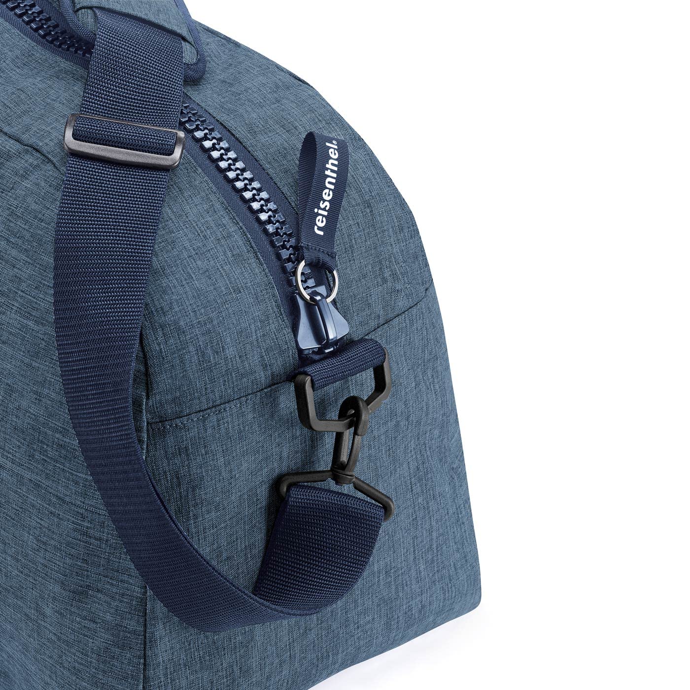 Reisenthel Weekend Travel Bag - Lightweight Durable Carry-On Duffel with Spacious Compartments | Perfect for Gym, Beach, Overnight Trips & Business Travel | Twist Blue