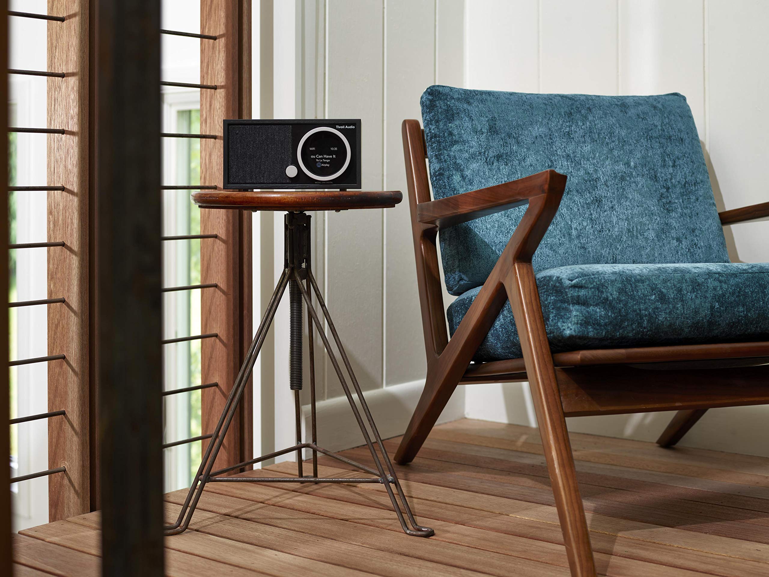 Tivoli Audio Model One Digital Gen 2 Wi-Fi Smart Radio - Wireless Streaming FM/Internet Radio with Premium Sound, Bluetooth & App Control (Black) | Perfect for Home, Office, Kitchen, Bedroom & Outdoor Use