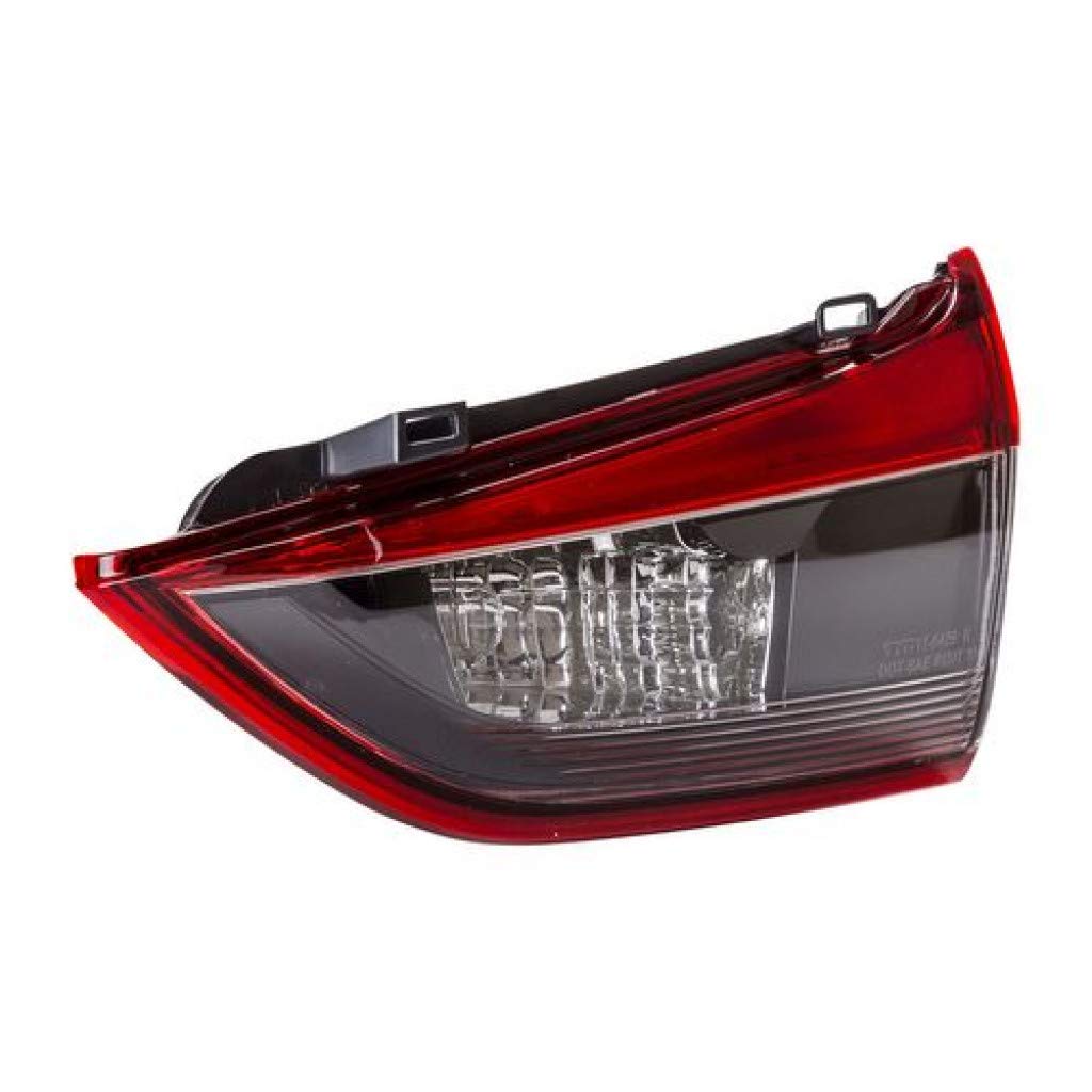 2014-2015 Mazda 6 Passenger Side Rear Inner Tail Light Assembly with Bulbs - Replacement for MA2803110 | GHK1-51-3F0D - Perfect for Night Driving Safety & Car Restoration Projects