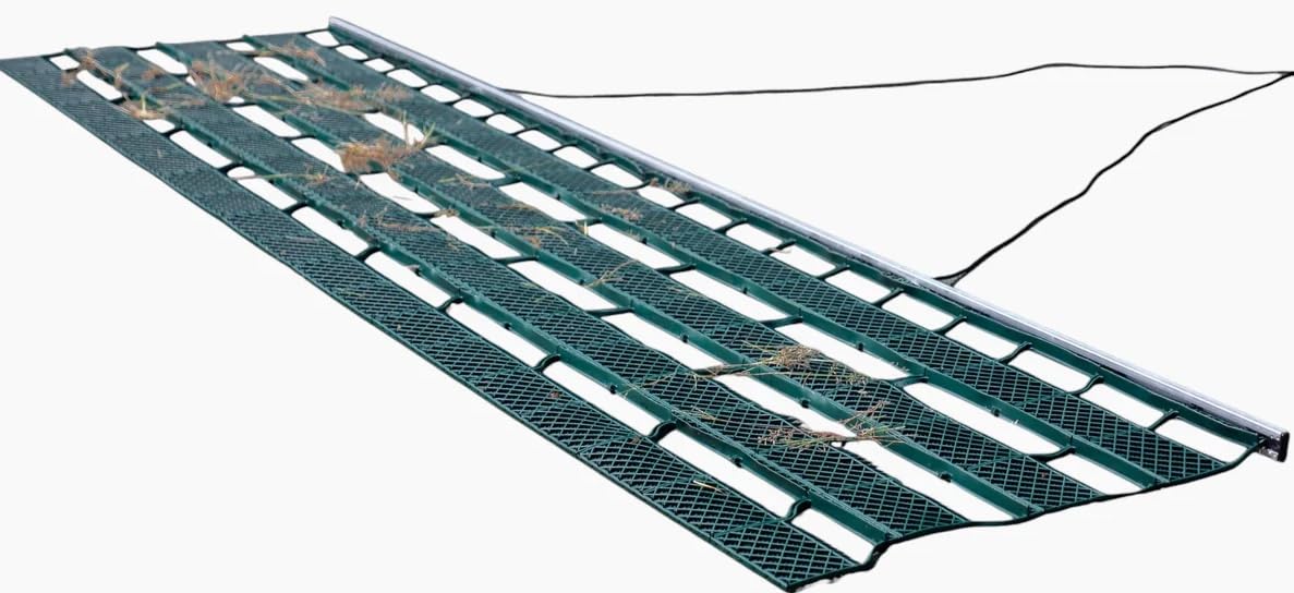 Har-Tru Aussie Clean Sweep 4' Court Maintenance Tool – Premium Bocce Balls for Clay & Har-Tru Tennis Courts – Perfect for Court Cleaning & Surface Care