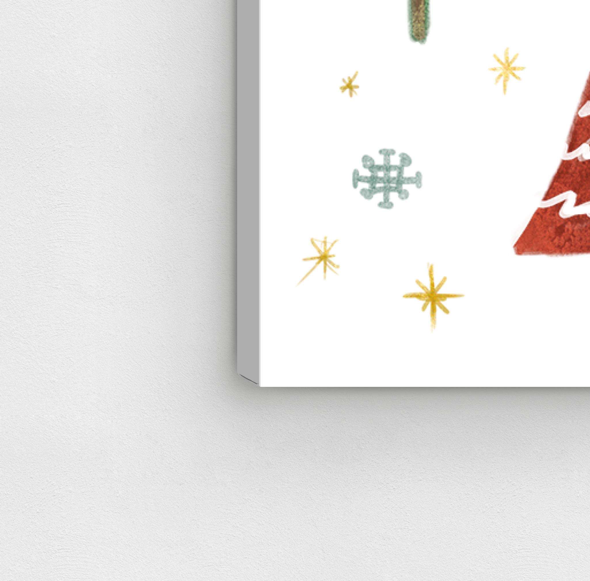 Evergreen Trees Wall Art Canvas Print - 10