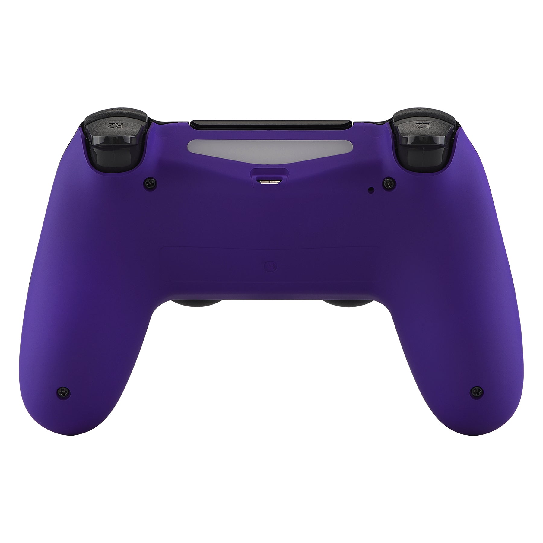 eXtremeRate Purple Replacement Bottom Shell for PS4 Slim Pro Controller (CUH-ZCT2 JDM-040/050/055) - DIY Repair & Customization for Enhanced Gaming Experience