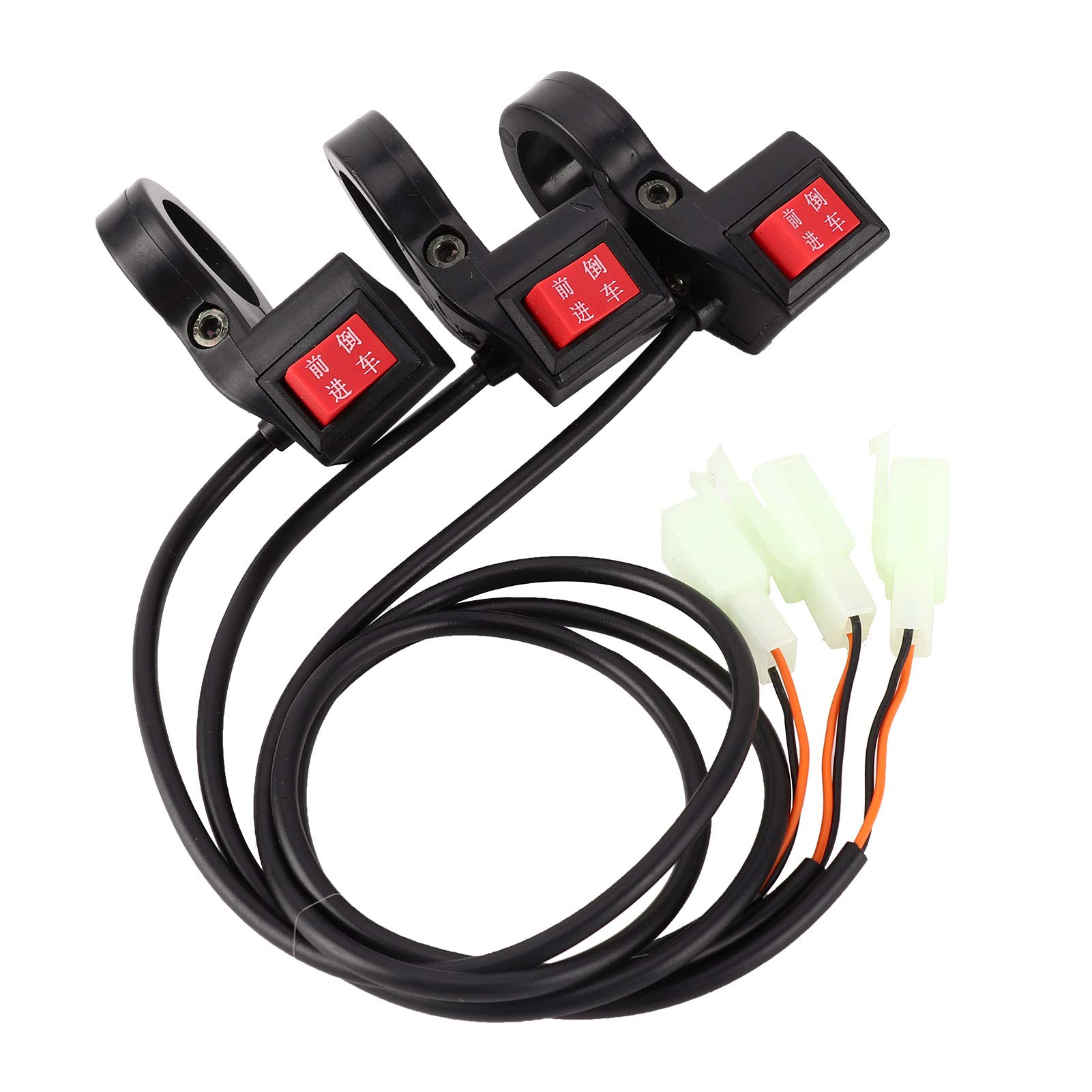 3Pcs Electric Scooter Handlebar Gear Switch - Forward & Reverse Switch Replacement Parts for E-Scooters - Perfect for Commuting & Urban Transportation