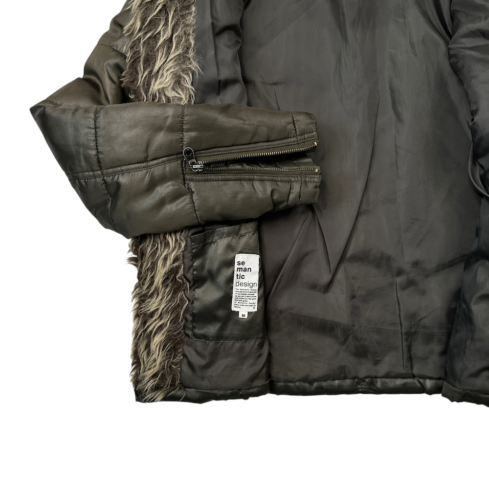 Stylish Faux Fur Down Jacket for Women - Winter Warm Coat with Semantic Design - Perfect for Outdoor Activities & Cold Weather Fashion