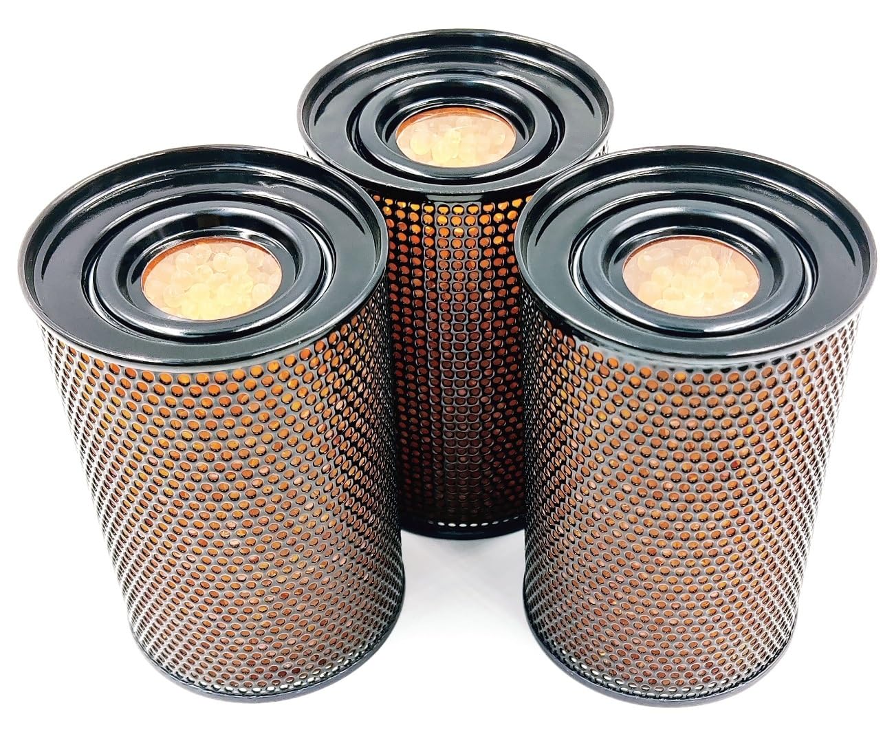 Rechargeable Mini Gun Safe Dehumidifier - 200G Reusable Desiccant Canister for Moisture Control in Storage, Closets, Cars & Cabinets | 3-Pack Gun Safe Accessories | Perfect for Firearm Protection, Ammo Storage & Humidity-Sensitive Items