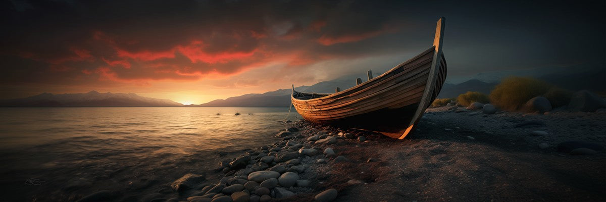 Fishers of Men Large Wall Art - Inspirational Christian Home Decor for Living Room, Bedroom & Office - Perfect Gift for Religious & Faith-Based Spaces