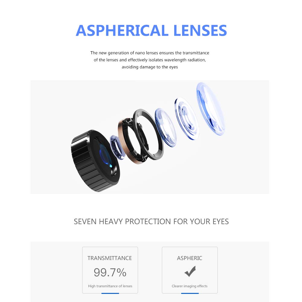 HD Virtual Reality Headset with Controller & Gamepad - 3D VR Glasses Compatible with iPhone, Android, iOS Devices for Movies, Gaming & TV Shows | Perfect for Home Entertainment & Immersive VR Experiences