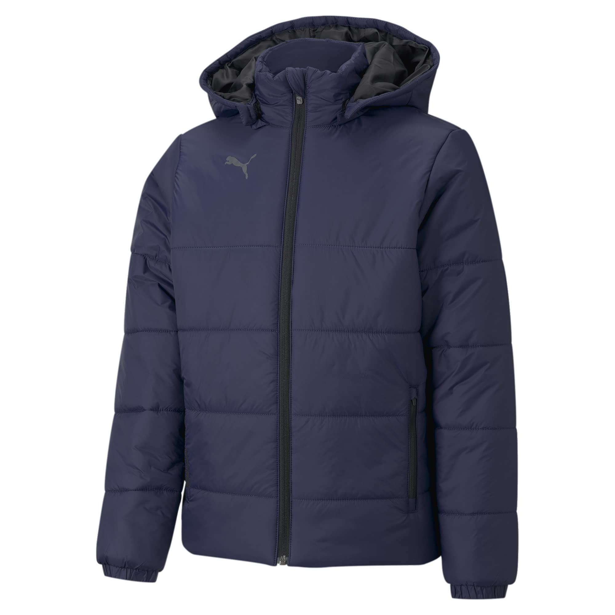 PUMA Kids' Teamliga Padded Jacket - Lightweight Warm Winter Coat for Boys & Girls - Perfect for School, Sports & Outdoor Activities