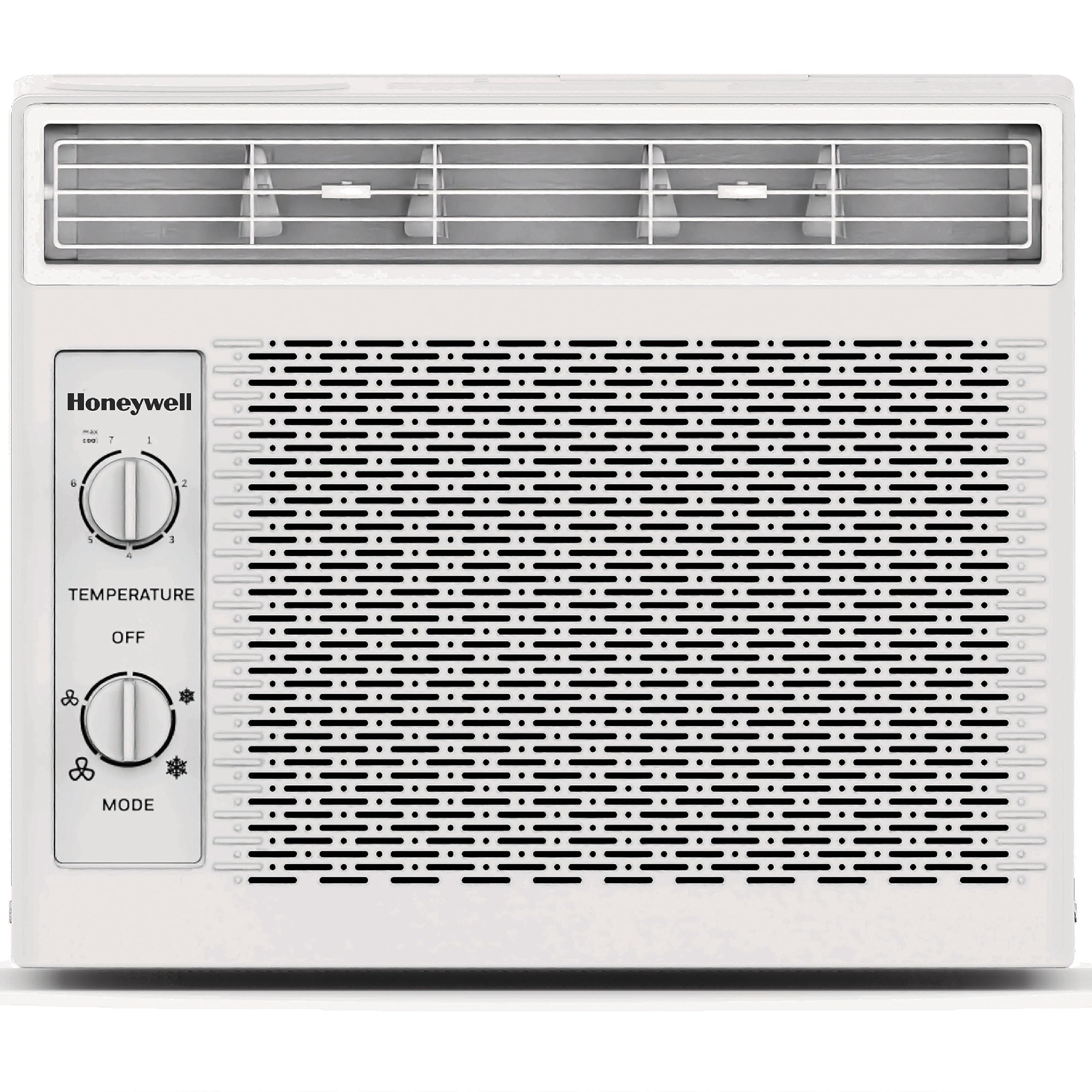 Honeywell 5,000 BTU Energy Efficient Window Air Conditioner with Adjustable Thermostat - 7 Cooling Settings, Ultra Quiet Operation for Rooms Up to 150 sq ft - Perfect for Bedrooms, Offices & Small Apartments