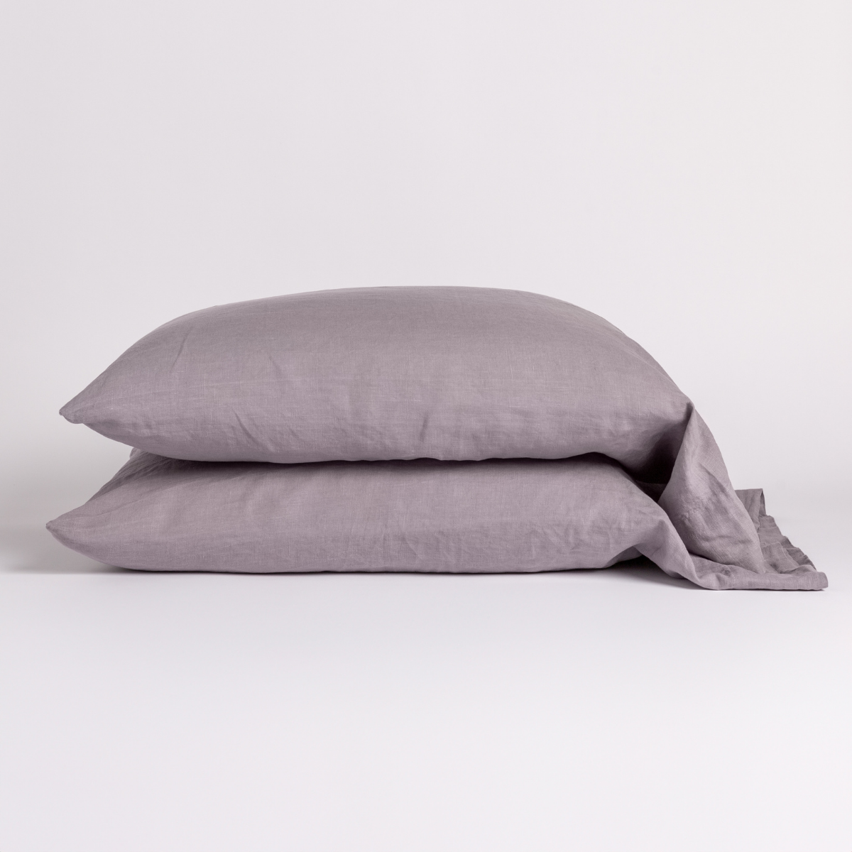 Premium 100% Linen Standard Pillowcase (Single) - Breathable & Hypoallergenic Bedding for Hot Sleepers & Sensitive Skin - Perfect for Home, Hotel, or Travel Use