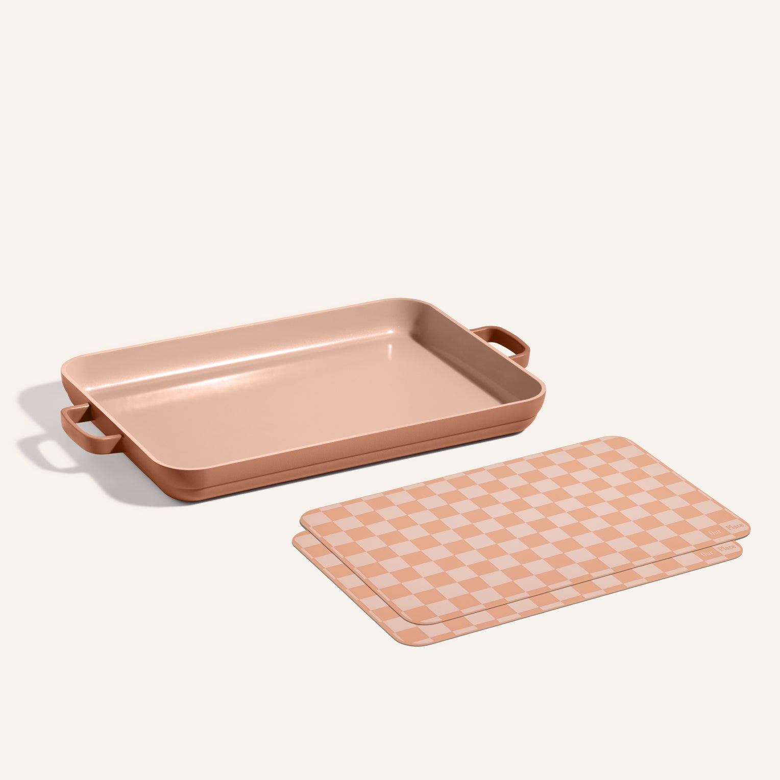 Non-Stick Griddle Pan with Oven Mats - Heavy Duty Cast Iron Grill Pan for Stovetop & Induction Cooktops - Perfect for Pancakes, Burgers, Steaks & Baking (Kitchen & Outdoor BBQ Cooking)