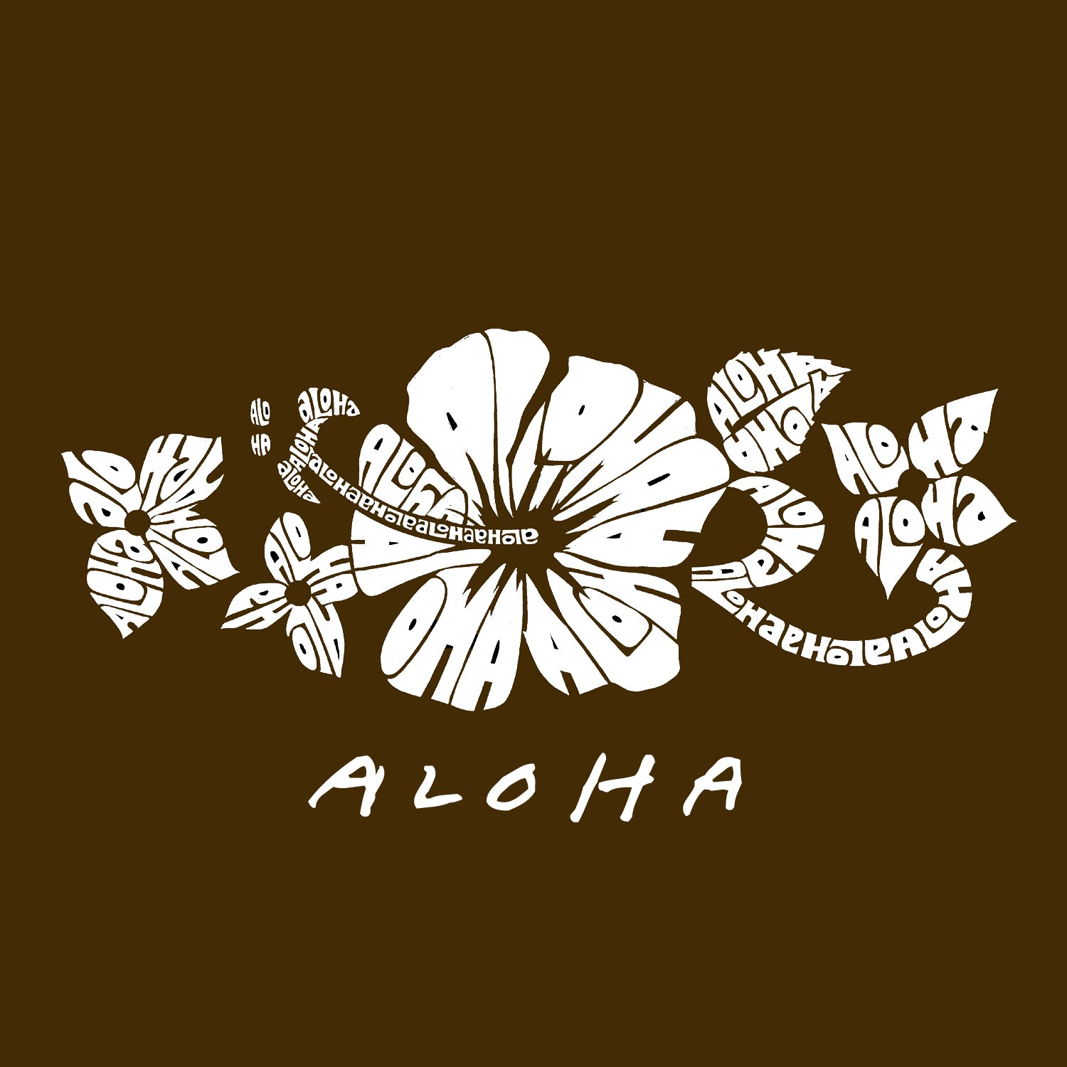 LA POP ART Boys Long Sleeve Graphic T-Shirt with Aloha Print - Cool Hawaiian Style Shirt for Beach Vacation & Summer Outfits